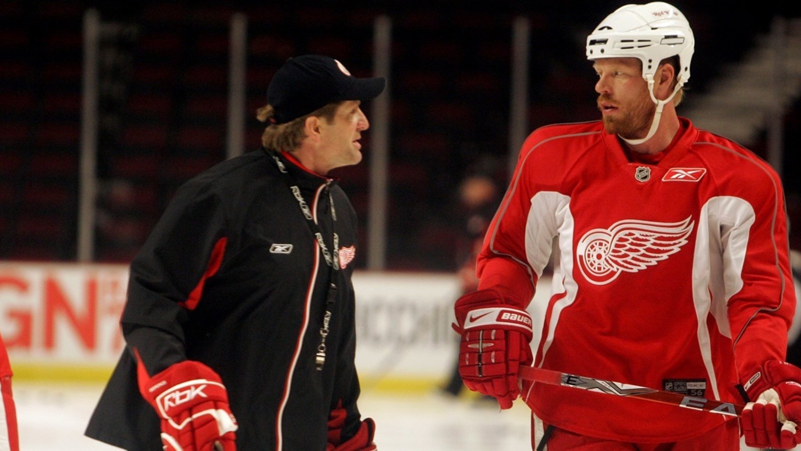 Mike Babcock addresses criticisms from Johan Franzen.