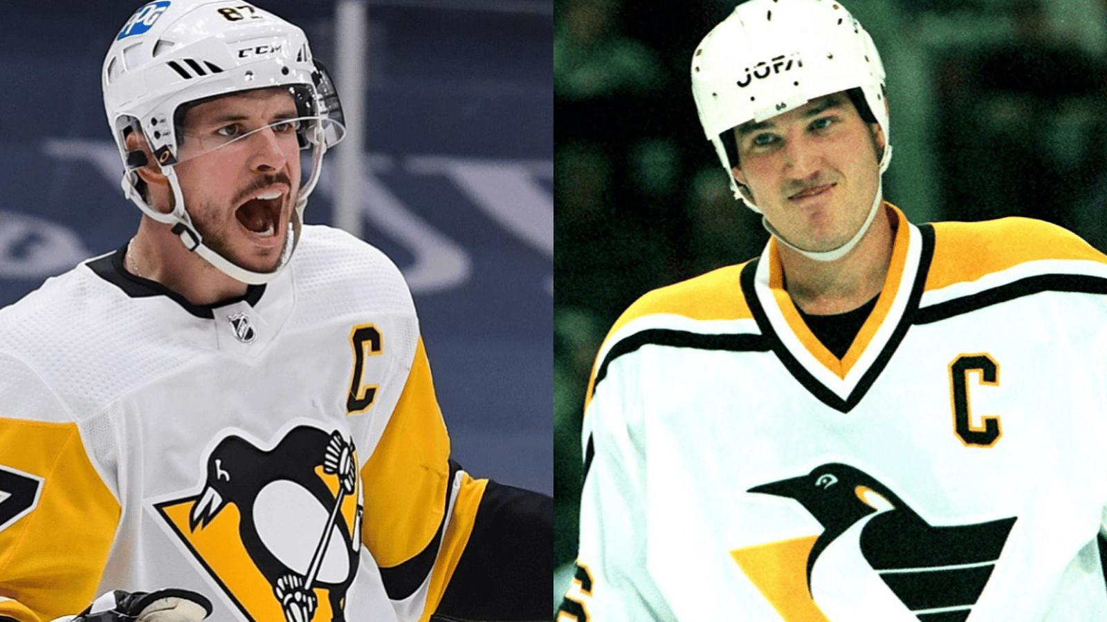 Sidney Crosby breaks one of Mario Lemieux's records.