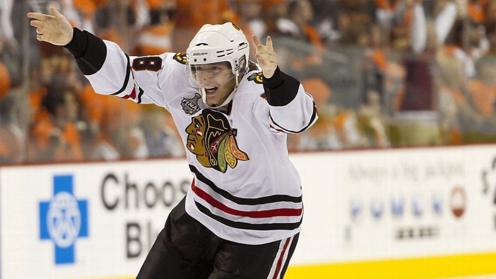 Patrick Kane picks his sweater number with Red Wings 