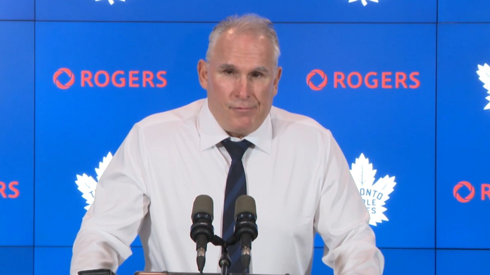 Craig Berube shares update on Auston Matthews' latest injury.