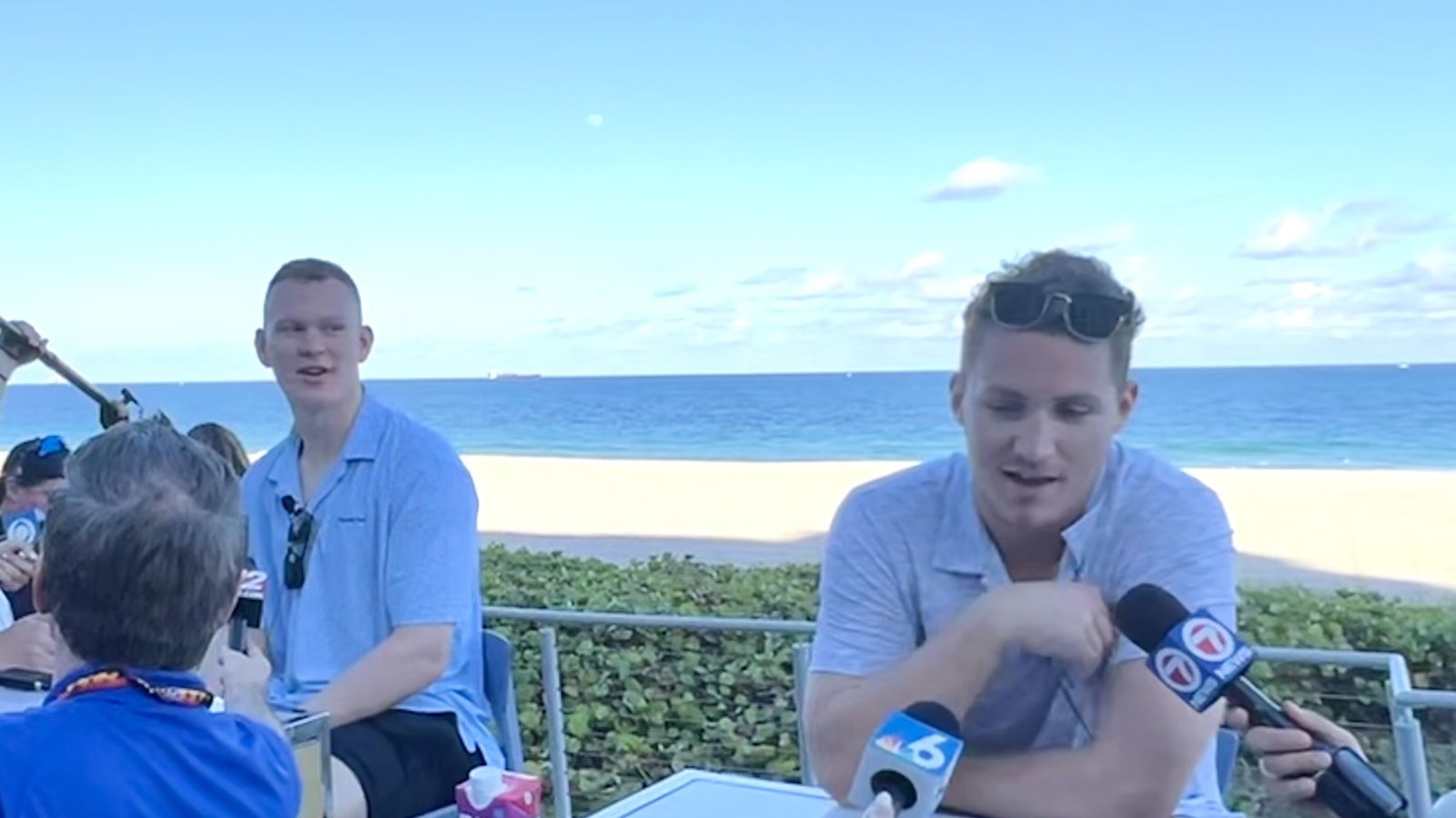 Pictures surface on how Brady Tkachuk dealt with brother Matthew’s day with the Stanley Cup