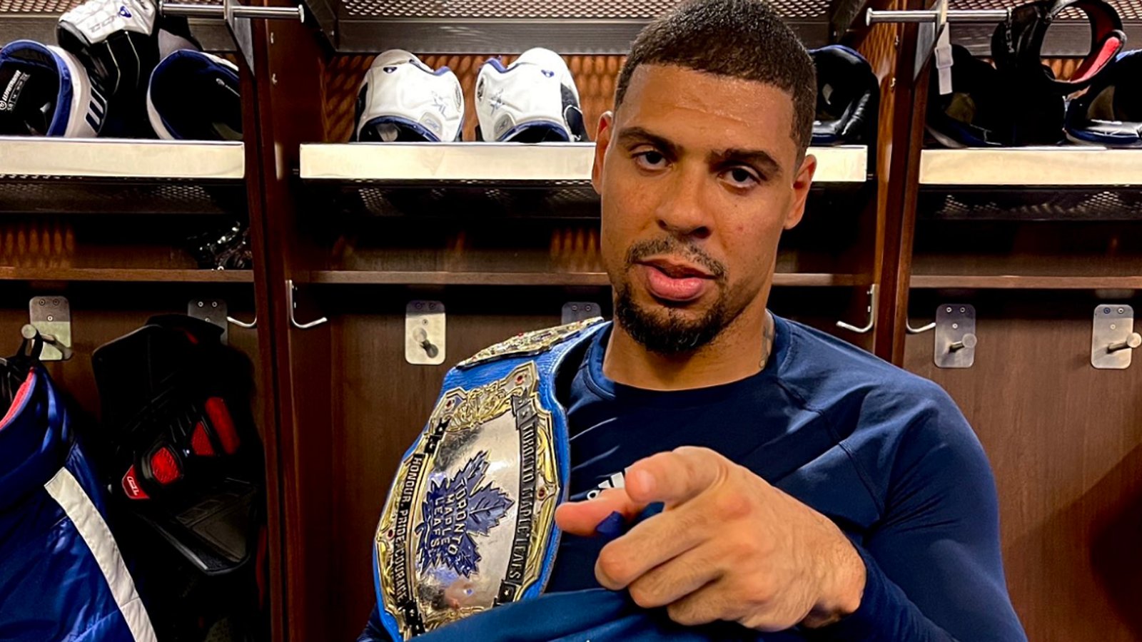 Ryan Reaves buried over poor start to the regular season.