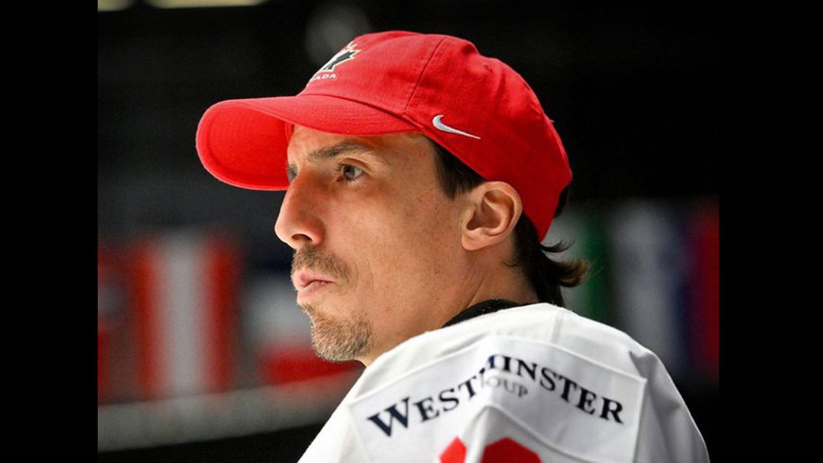 Marc-Andre Fleury steps off the ice for the final time