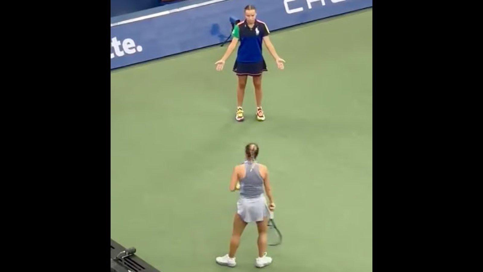 Tennis star Yulia Putintseva goes viral for disgusting interaction with ball girl