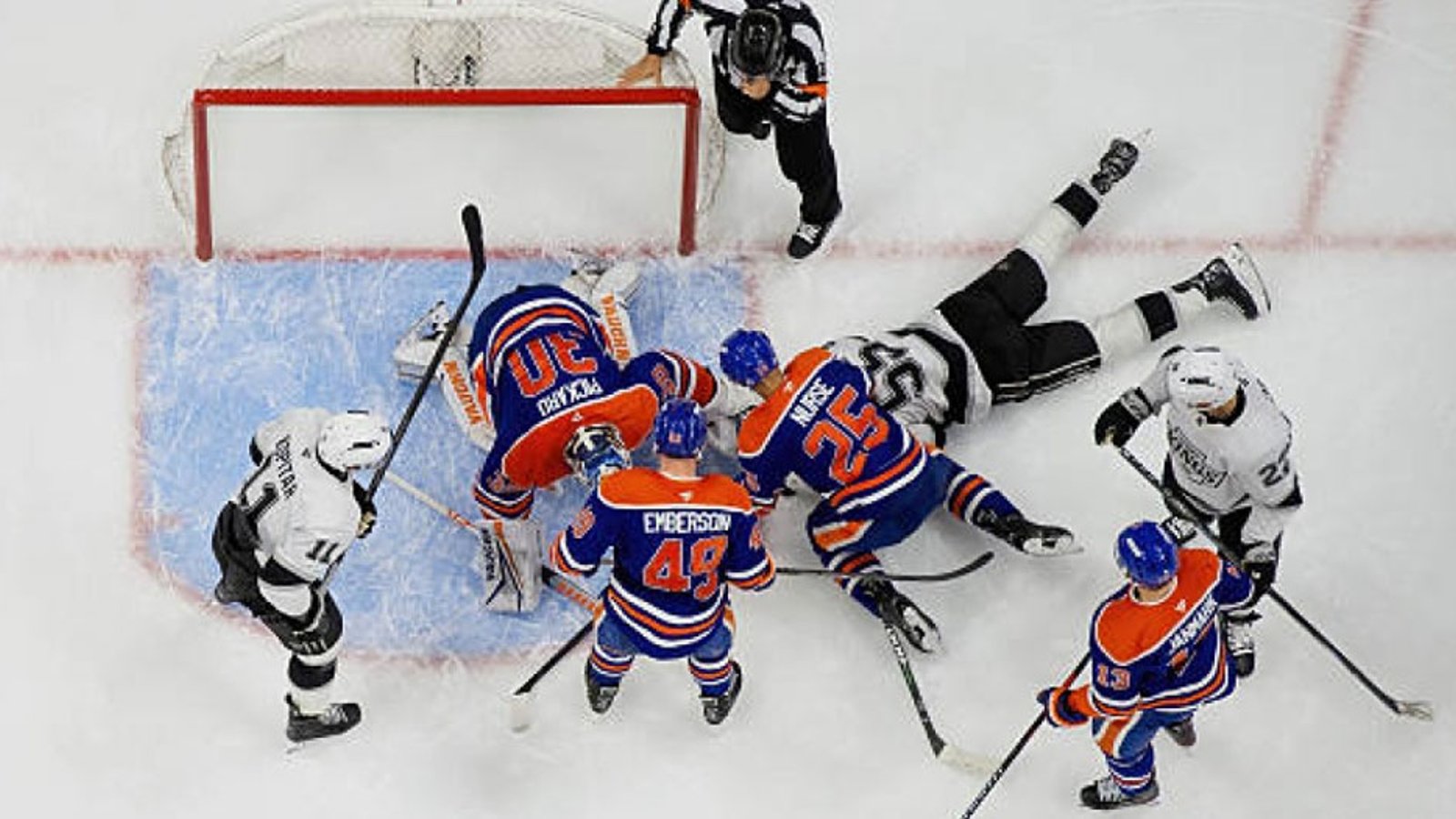 Darnell Nurse suspended by NHL Player Safety for cross check on Quinton Byfield
