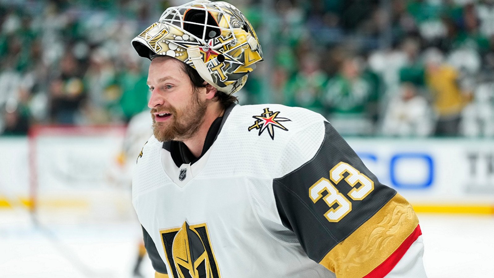Golden Knights forced to call up a goalie on Sunday.