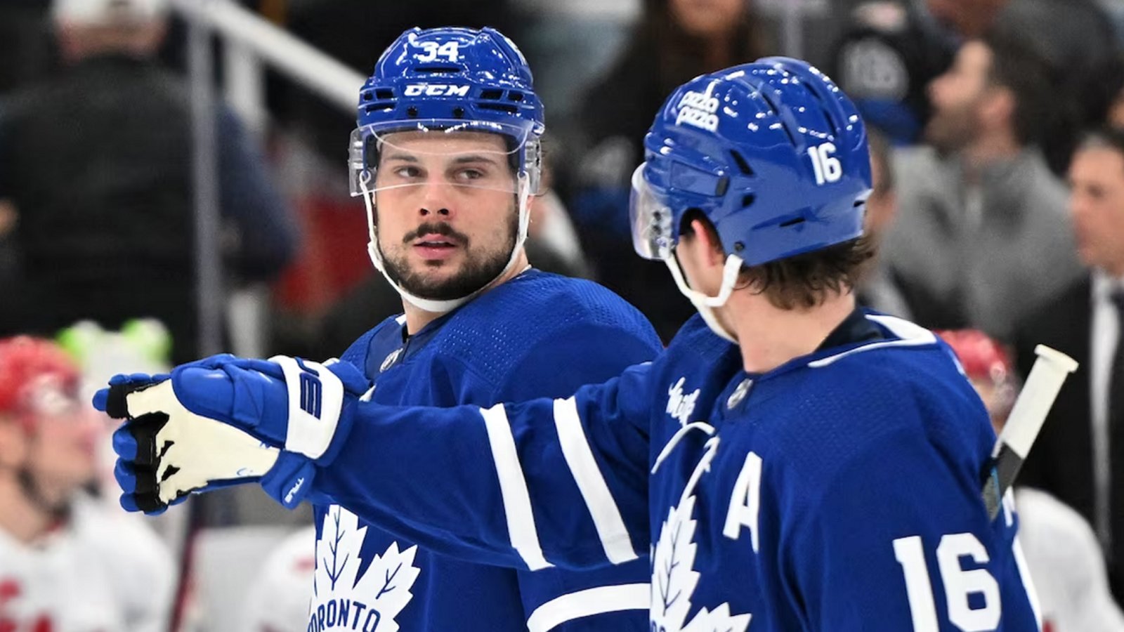 Leafs shuffle lineup with Auston Matthews out due to injury.