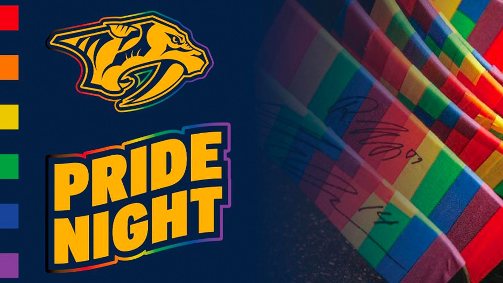 Fans get upset after Preds players fail to wear LGBT inspired jerseys on Pride Night 