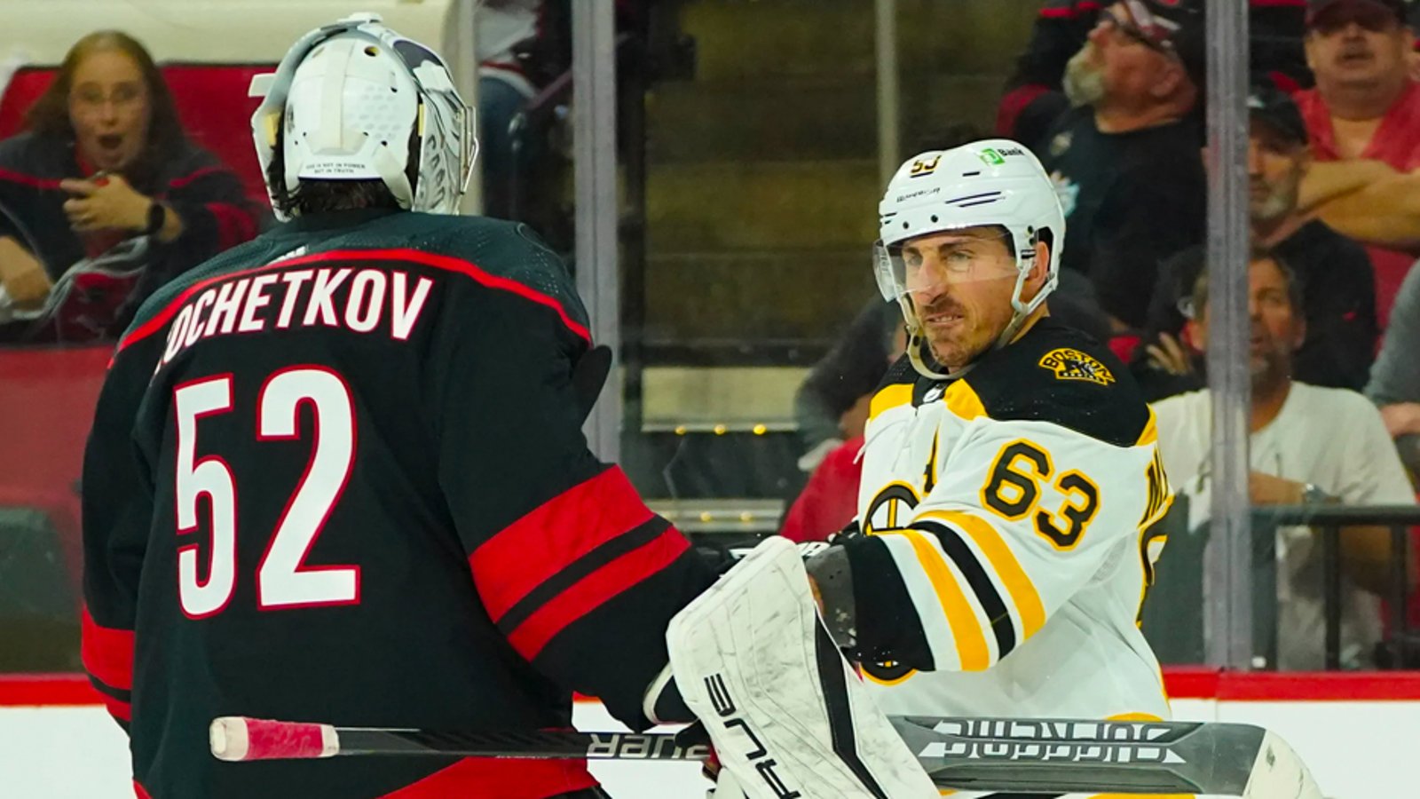 NHL Player Safety comes for Marchand after slash on Kochetkov