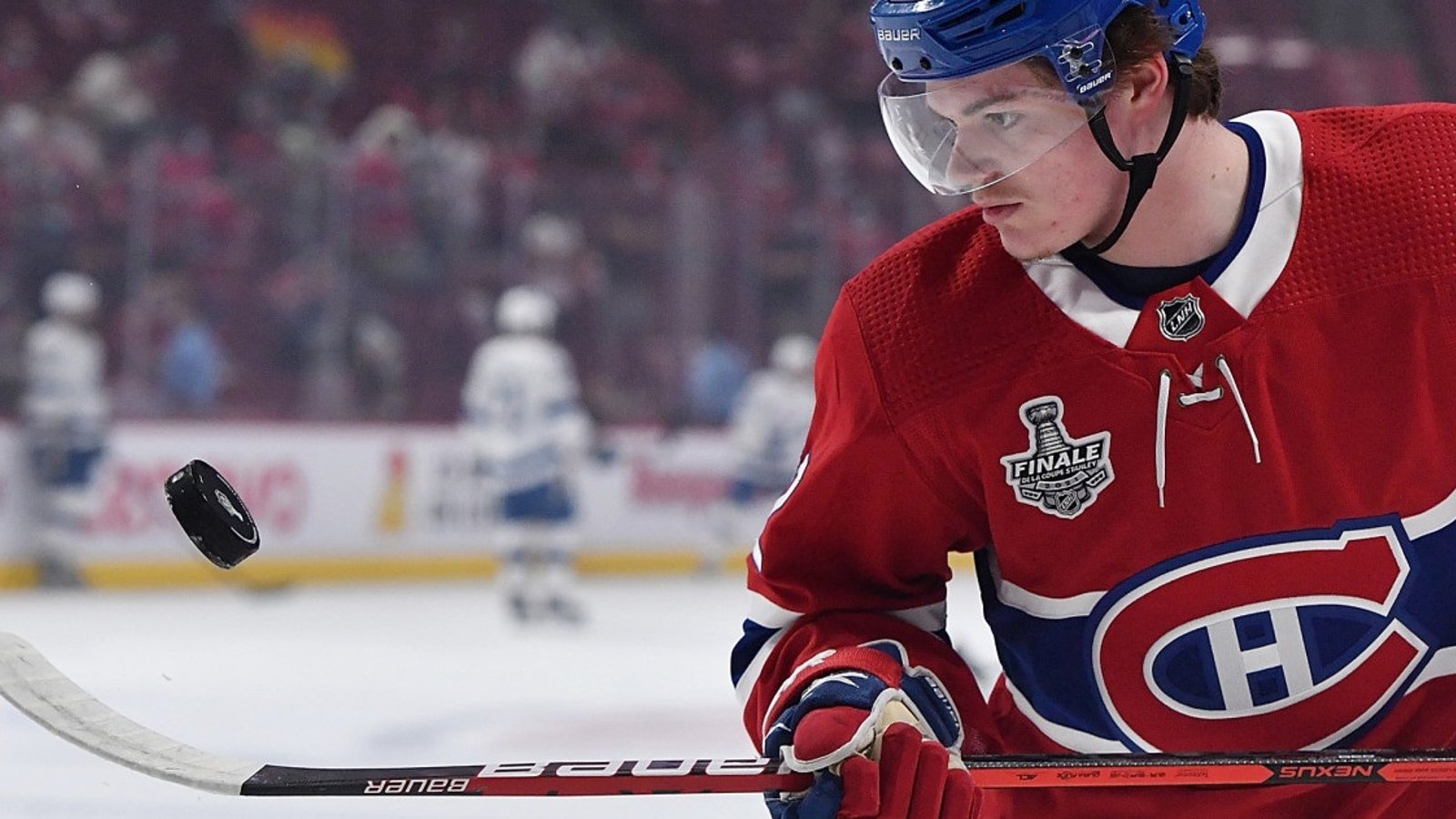 Utica Comets continue their feud with Habs rookie Cole Caufield.