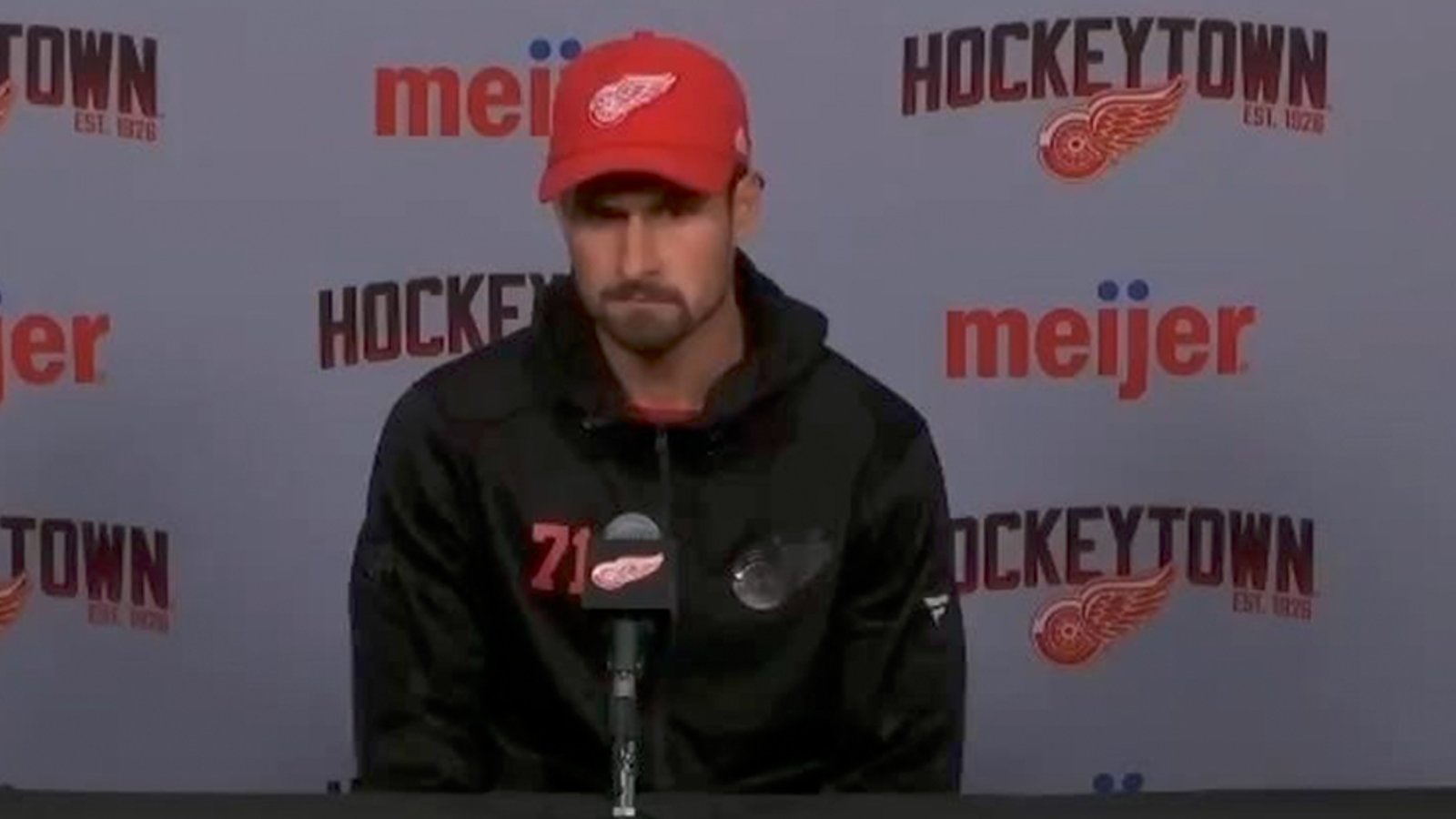 Detroit Red Wings once again have no update on Dylan Larkin 