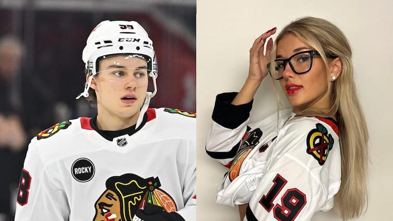 Tik Tok model Beckie Hill shoots her shot with Connor Bedard