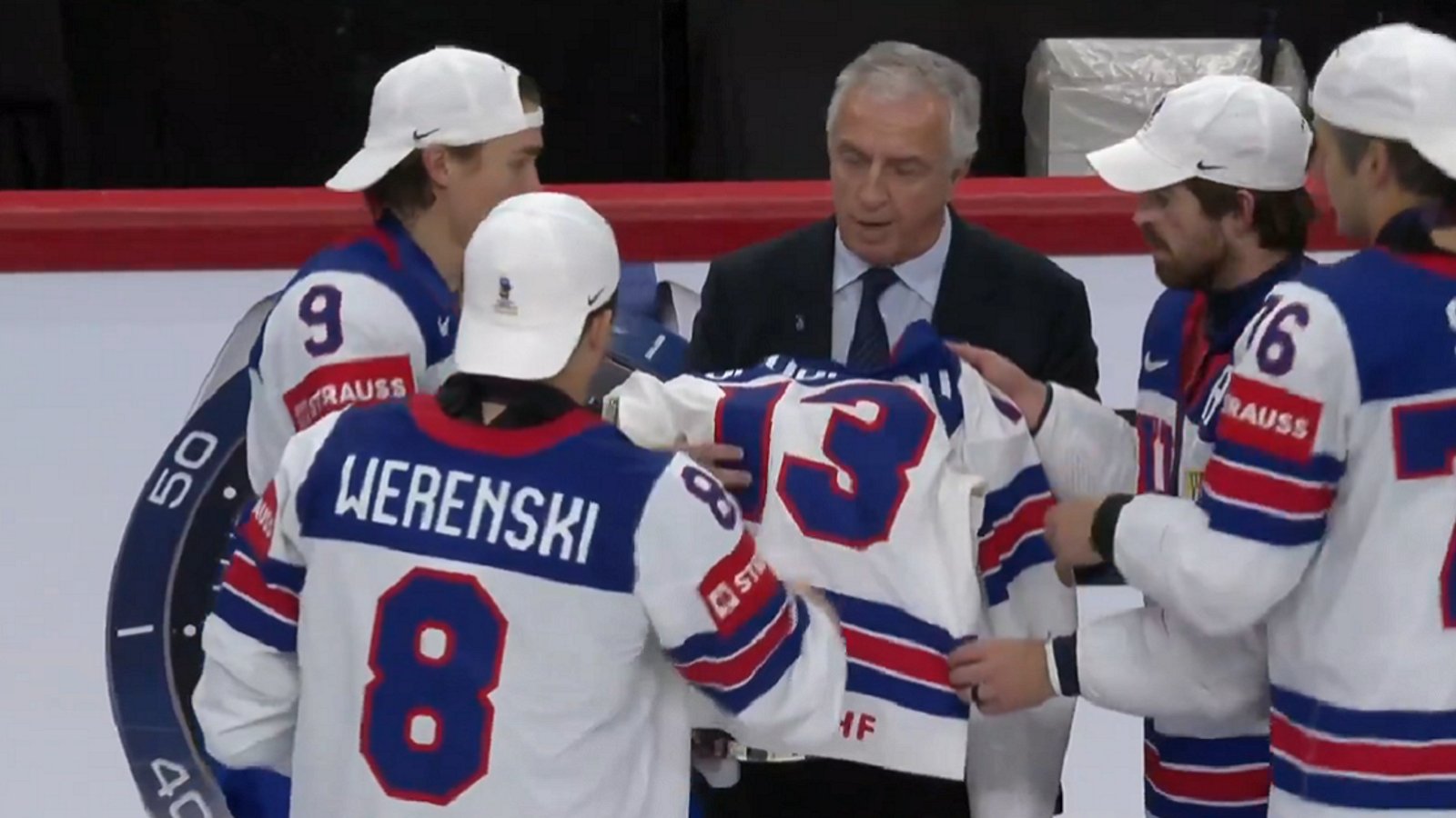 Team USA displays incredible class after first win in nearly 100 years.