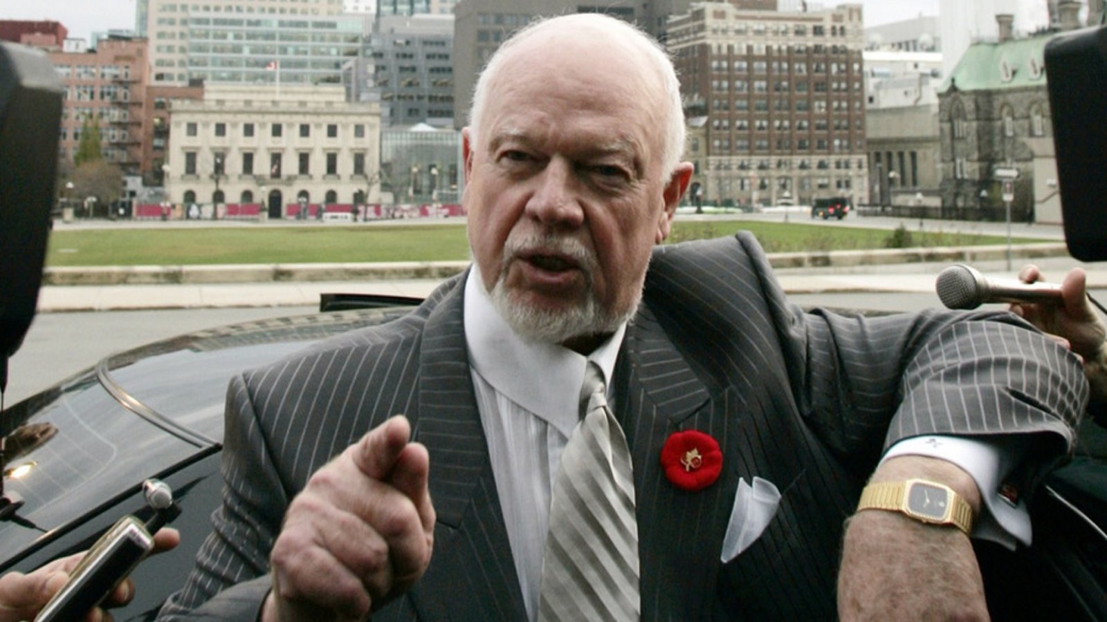 Don Cherry critical of Johnny Gaudreau's decision.