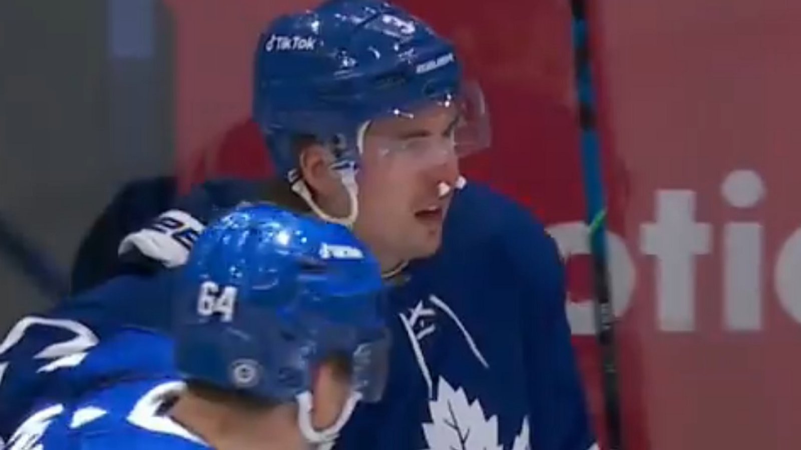 Leafs score 2 shorthanded goals in under 30 seconds.