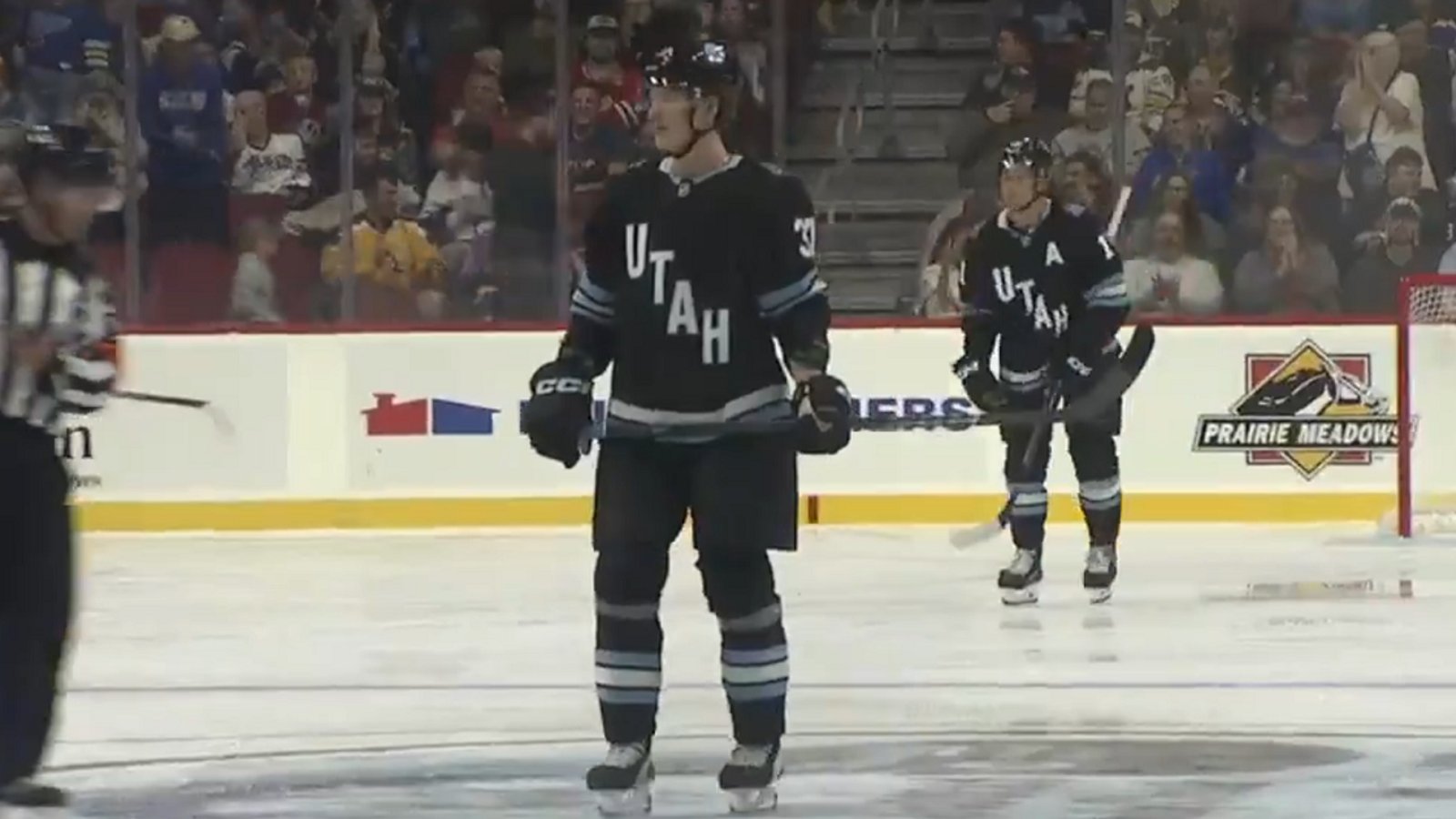 Utah HC scores their first goal ever... in their own net!