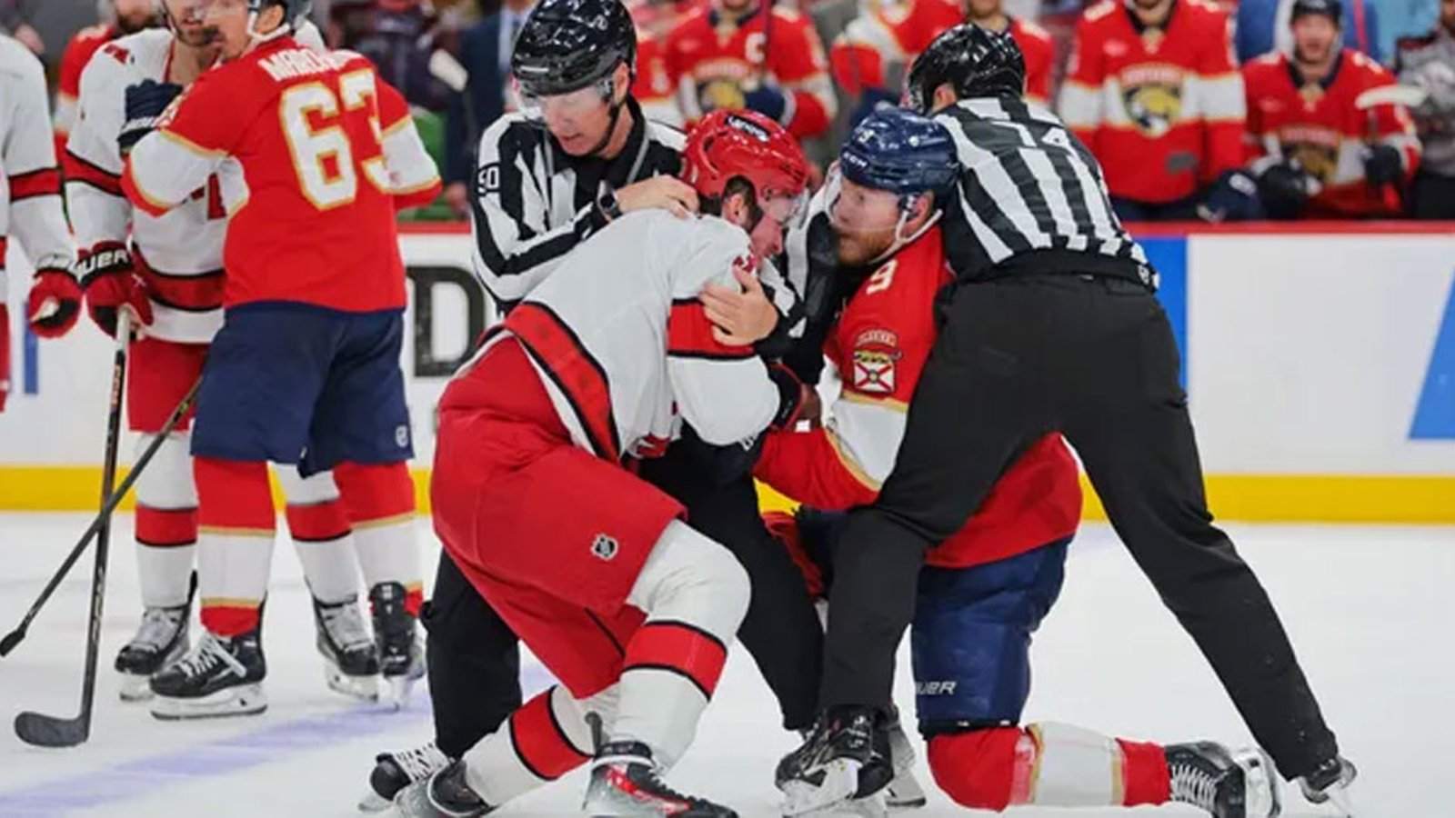 Major lineup changes for both Panthers and Hurricanes ahead of Game 4