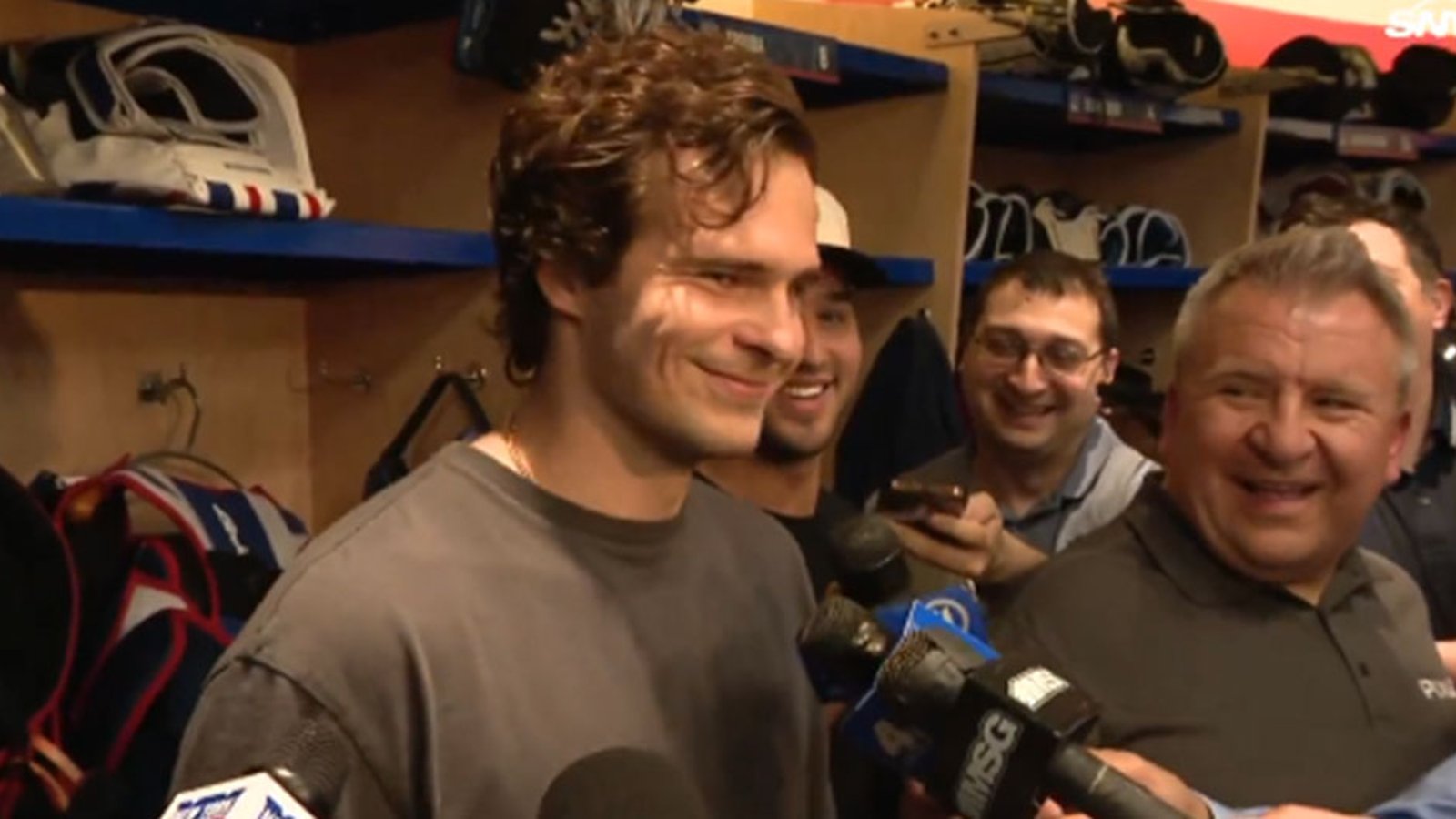 Igor Shesterkin with a hilarious answer when asked about re-signing with the Rangers long-term