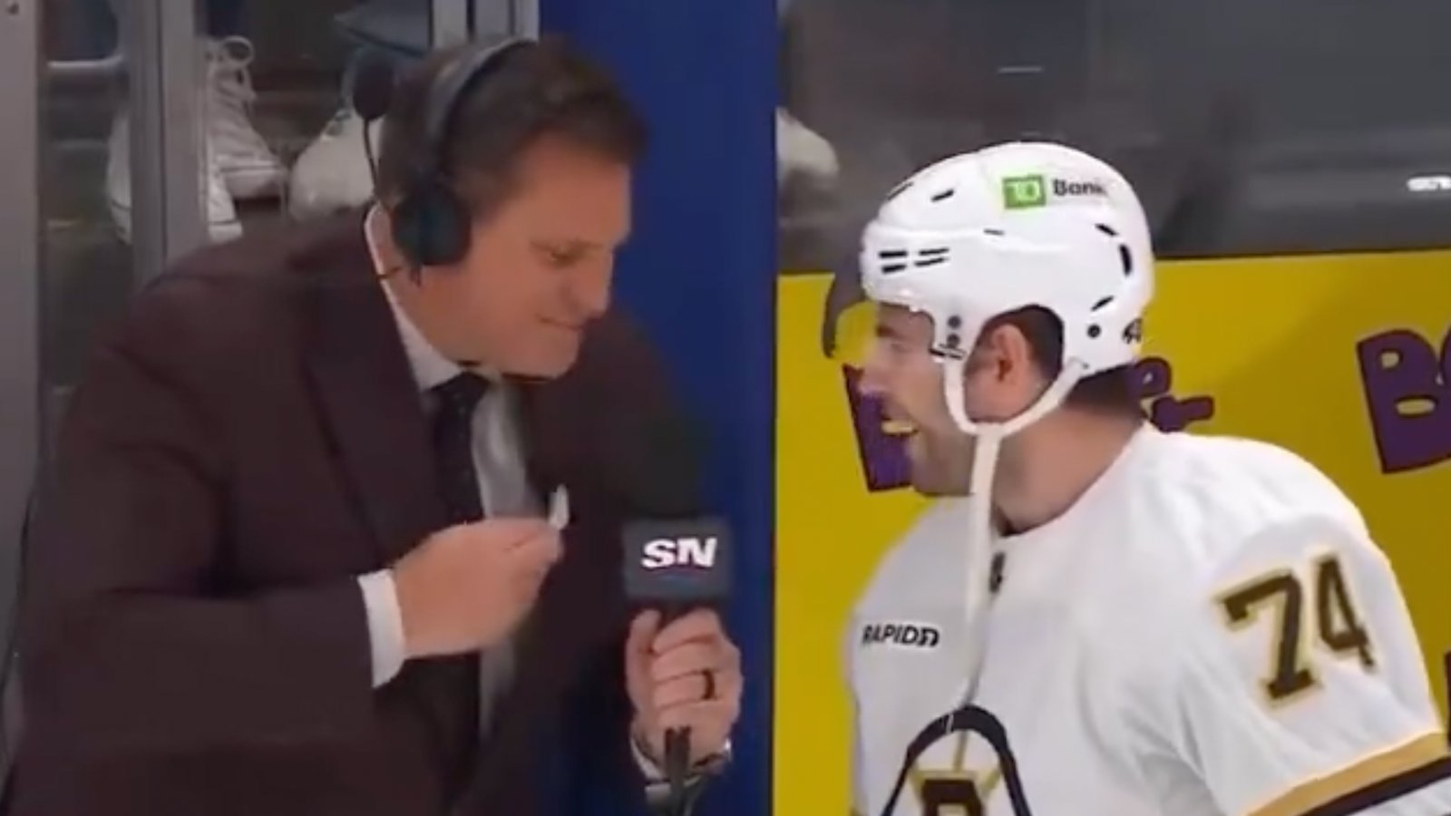 Louie DeBrusk gambles with son Jake in tonight's Oilers-Bruins game!