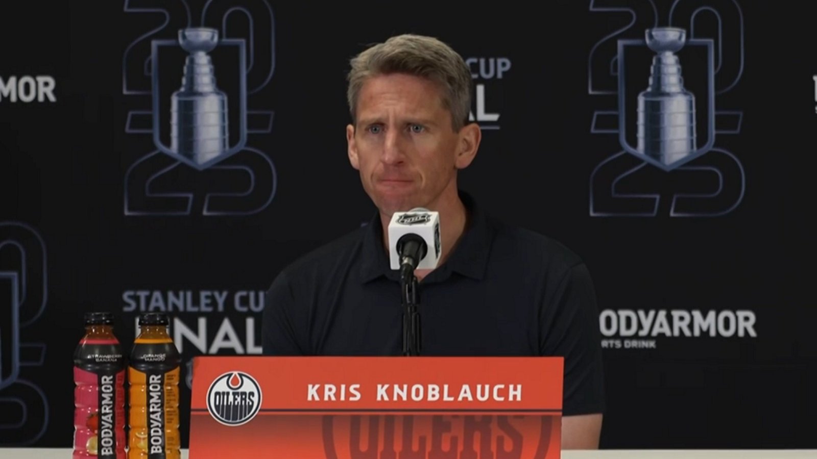 Oilers appear to shake up their defense ahead of Game 3.