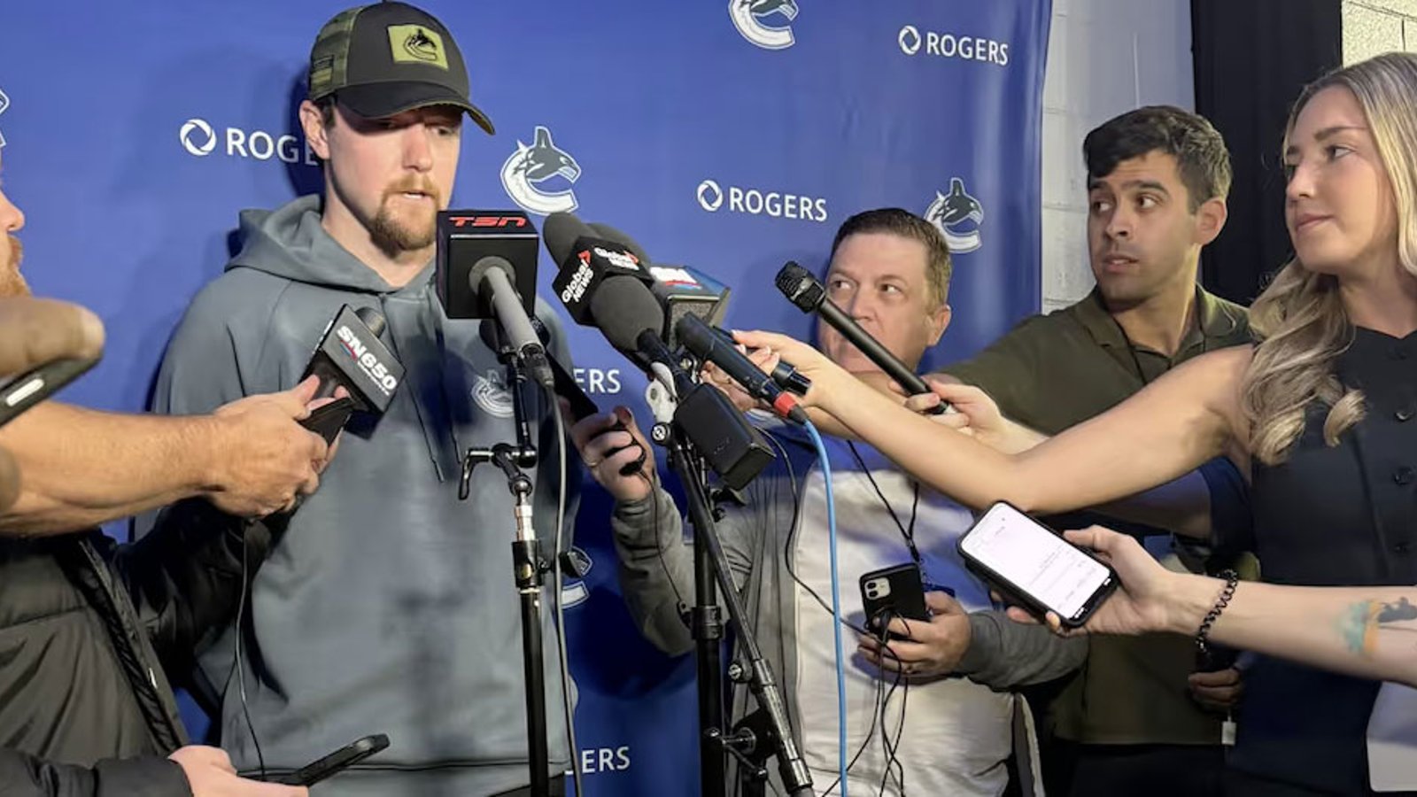 Demko opens up on surgery and injury problems at opening day of Canucks training camp