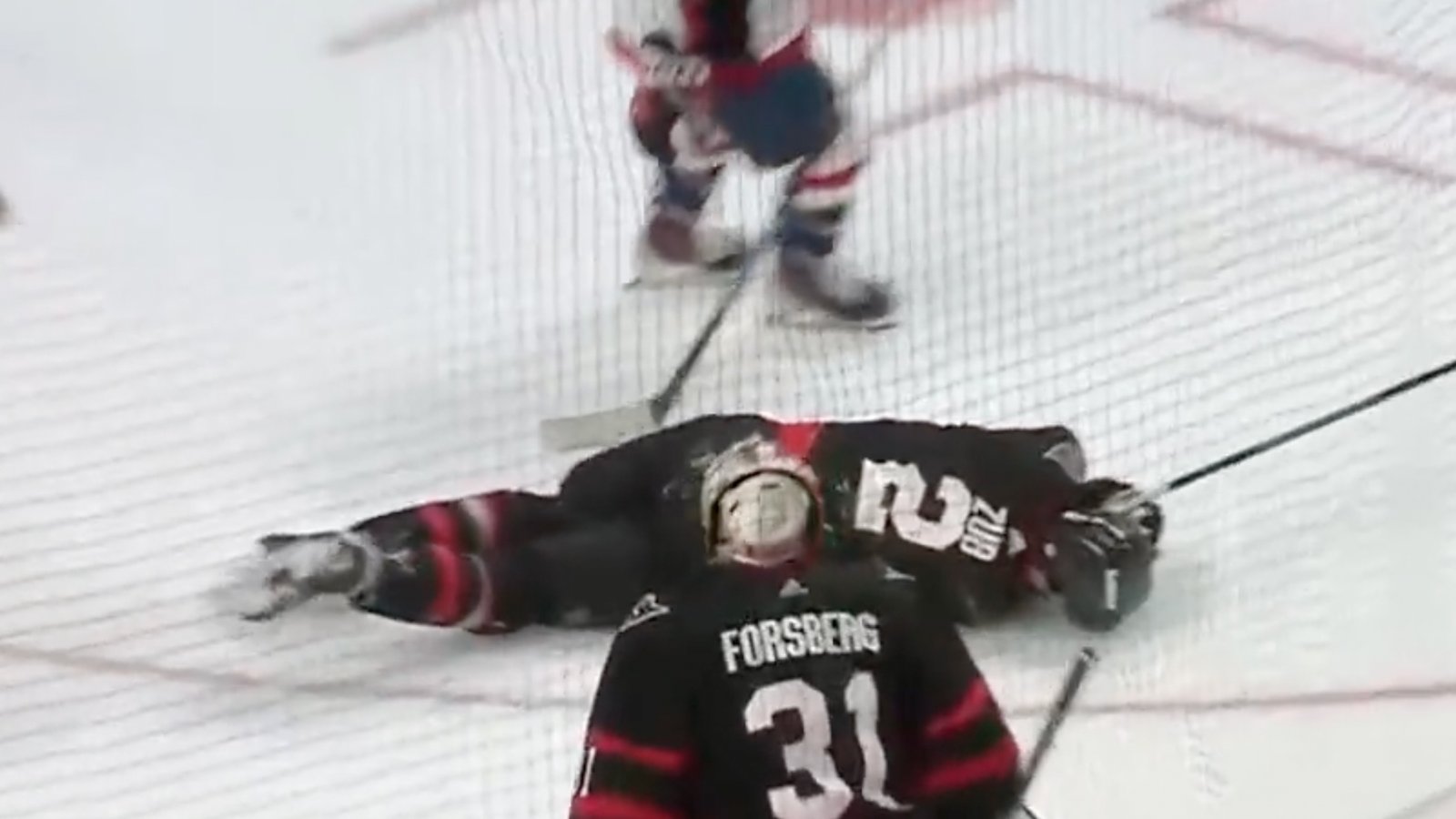 Artem Zub’s ear shattered by Alex Ovechkin’s shot