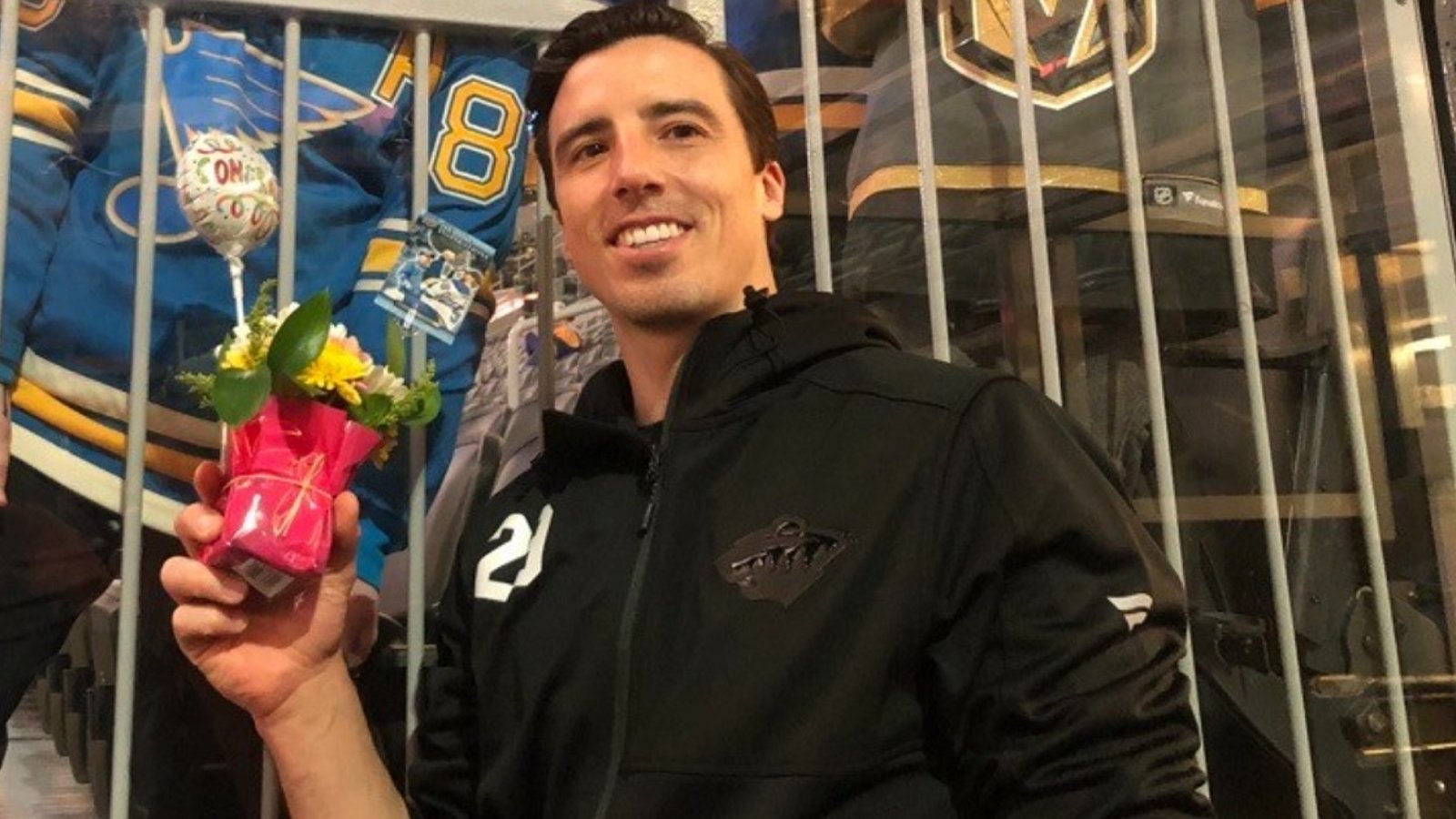 Marc Andre Fleury gets some rare love from a rival fan.