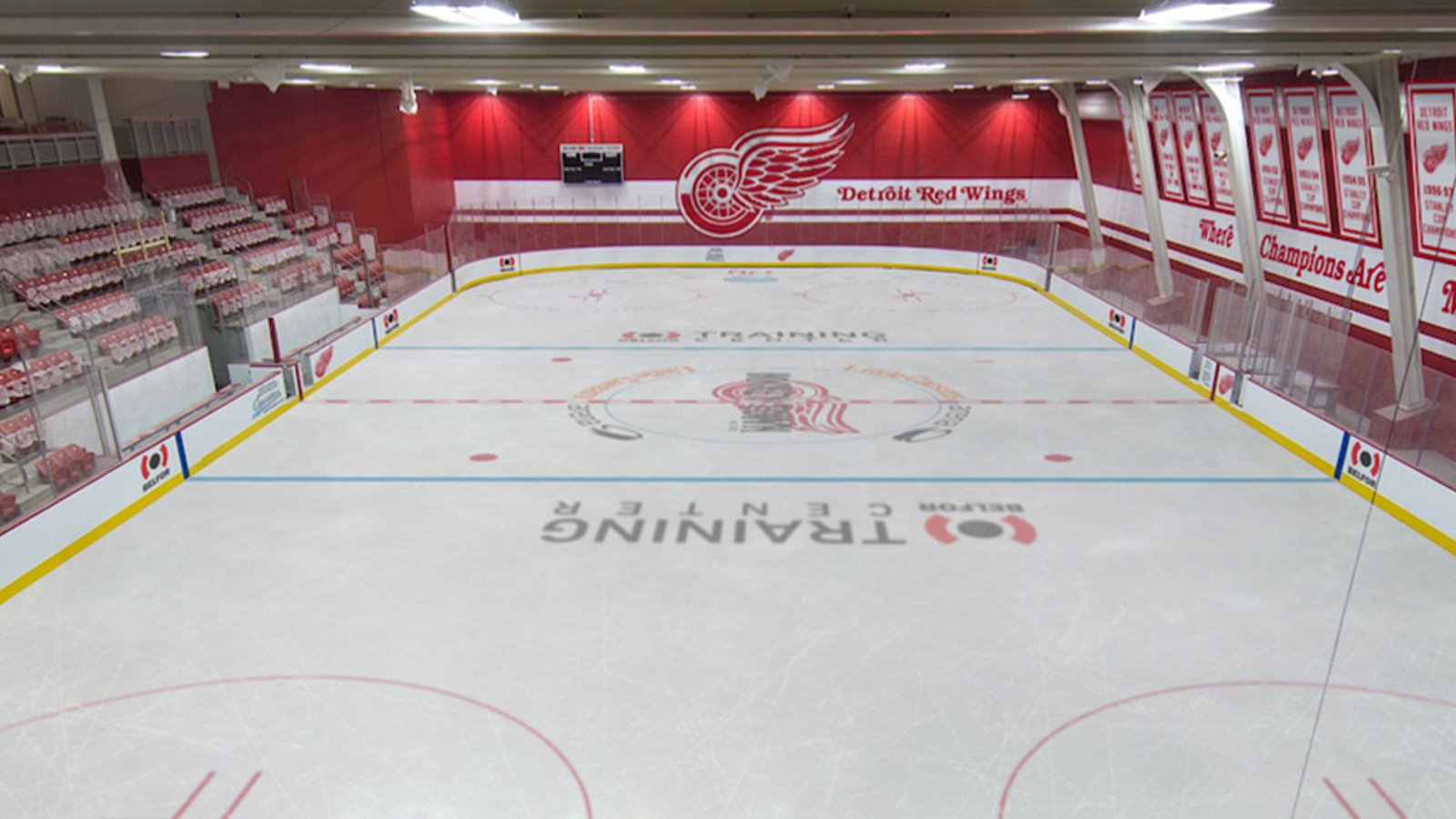 Trio of Red Wings players missing from today's practice, including rookie 