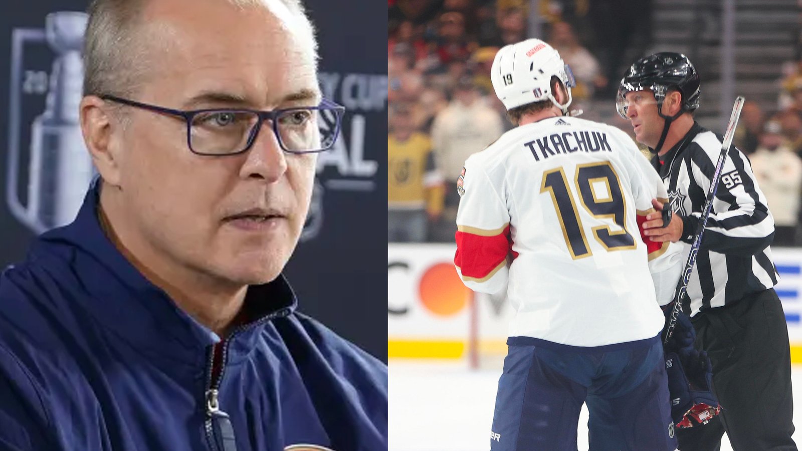 Paul Maurice takes a shot at his own player Matthew Tkachuk ahead of Game 3!