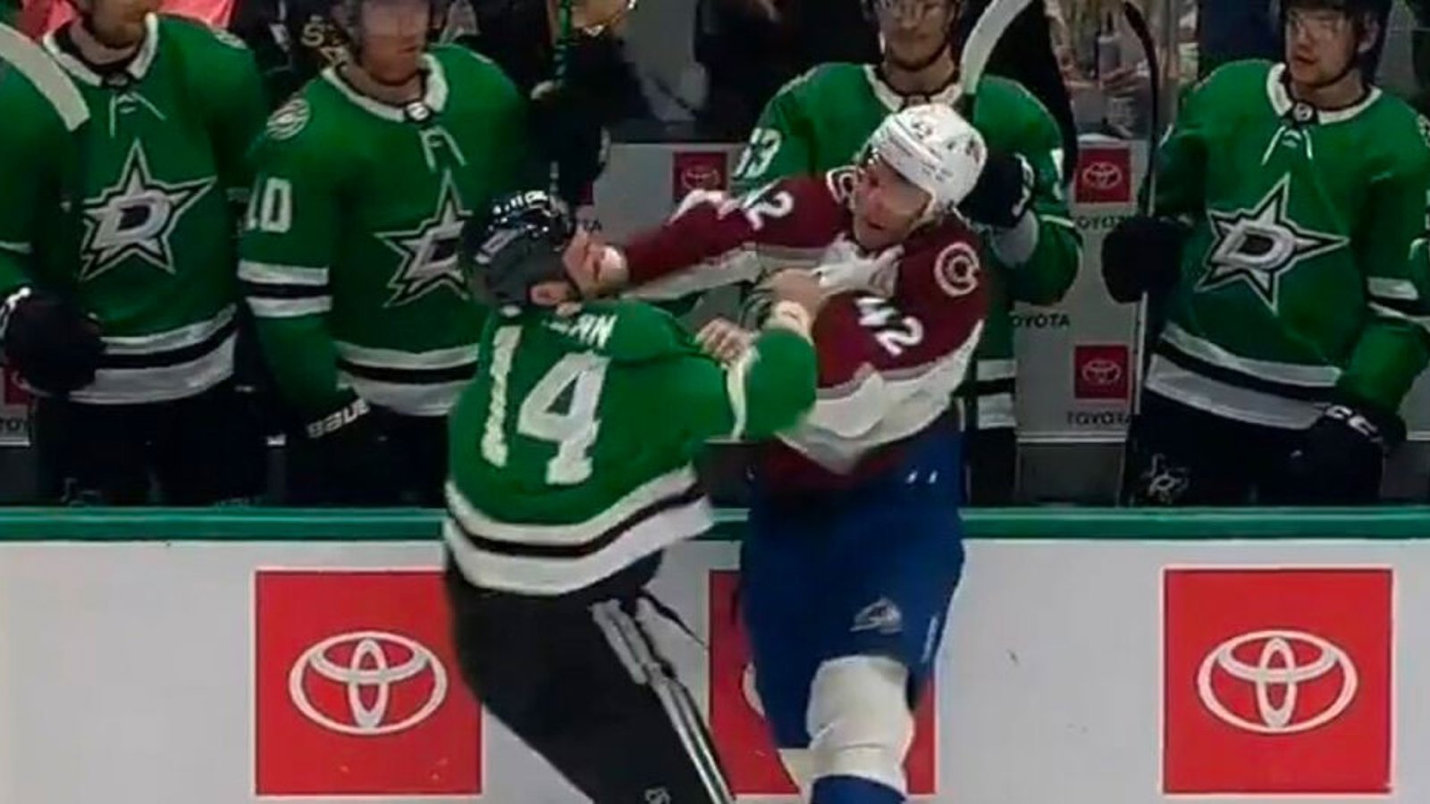 Manson drops Benn in the best scrap of the season