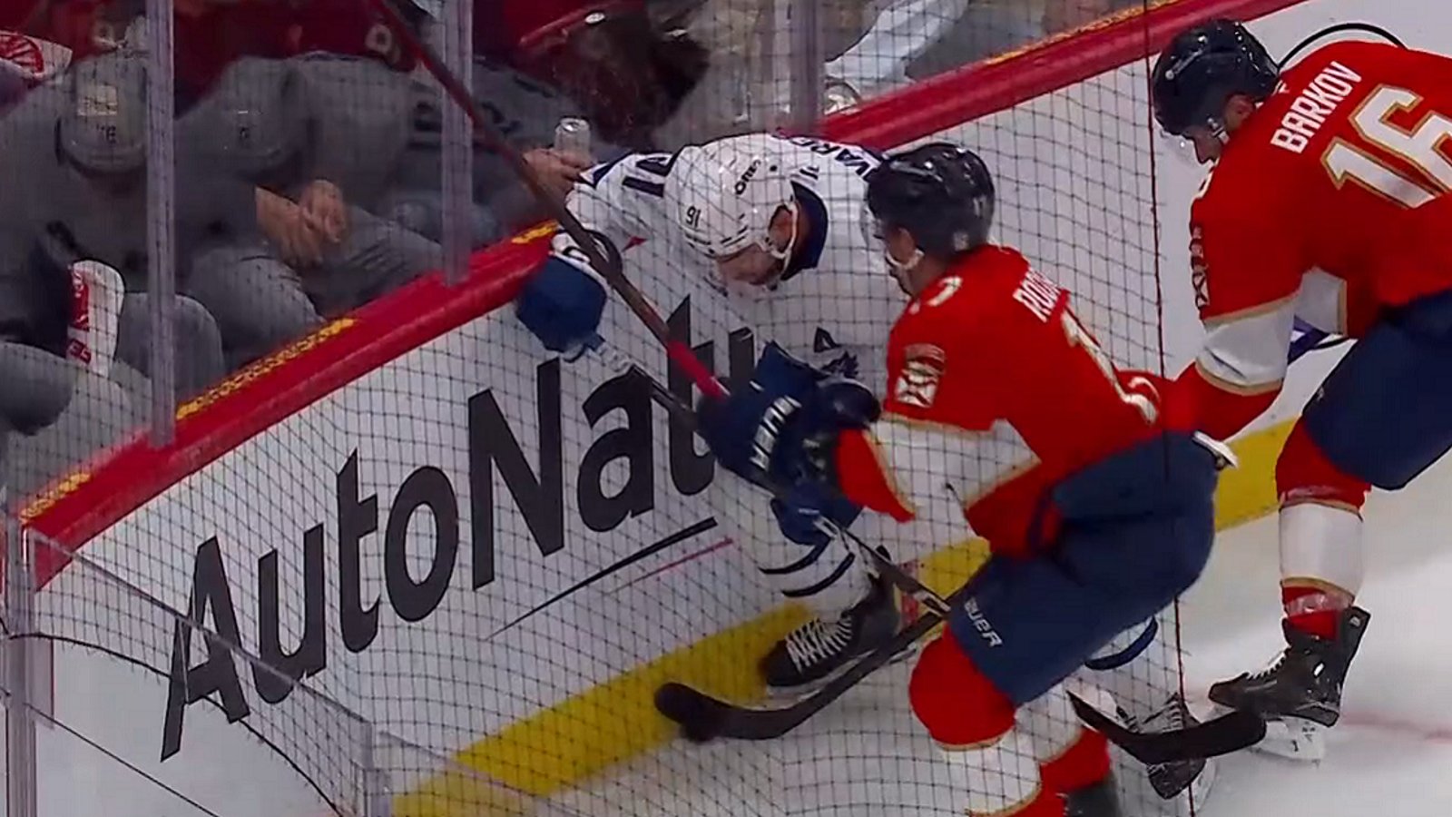 Outrage over hit on John Tavares in Game 3.
