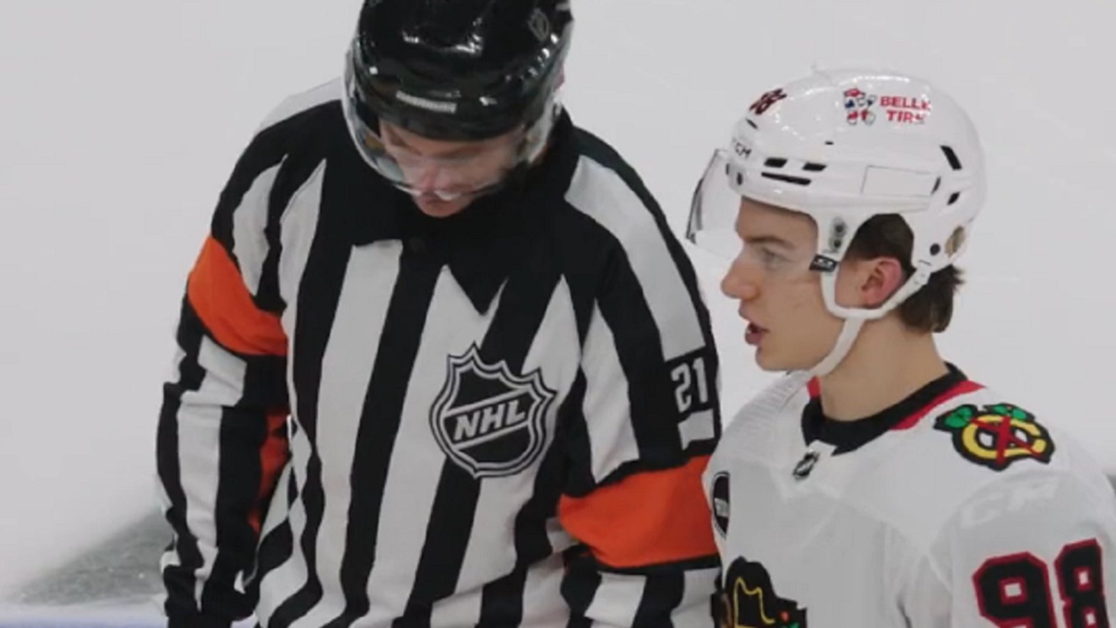 Connor Bedard caught on hot mic talking about Sidney Crosby.