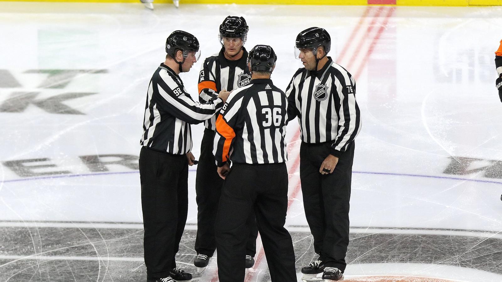 NHL officials under a lot of fire not even a week into postseason
