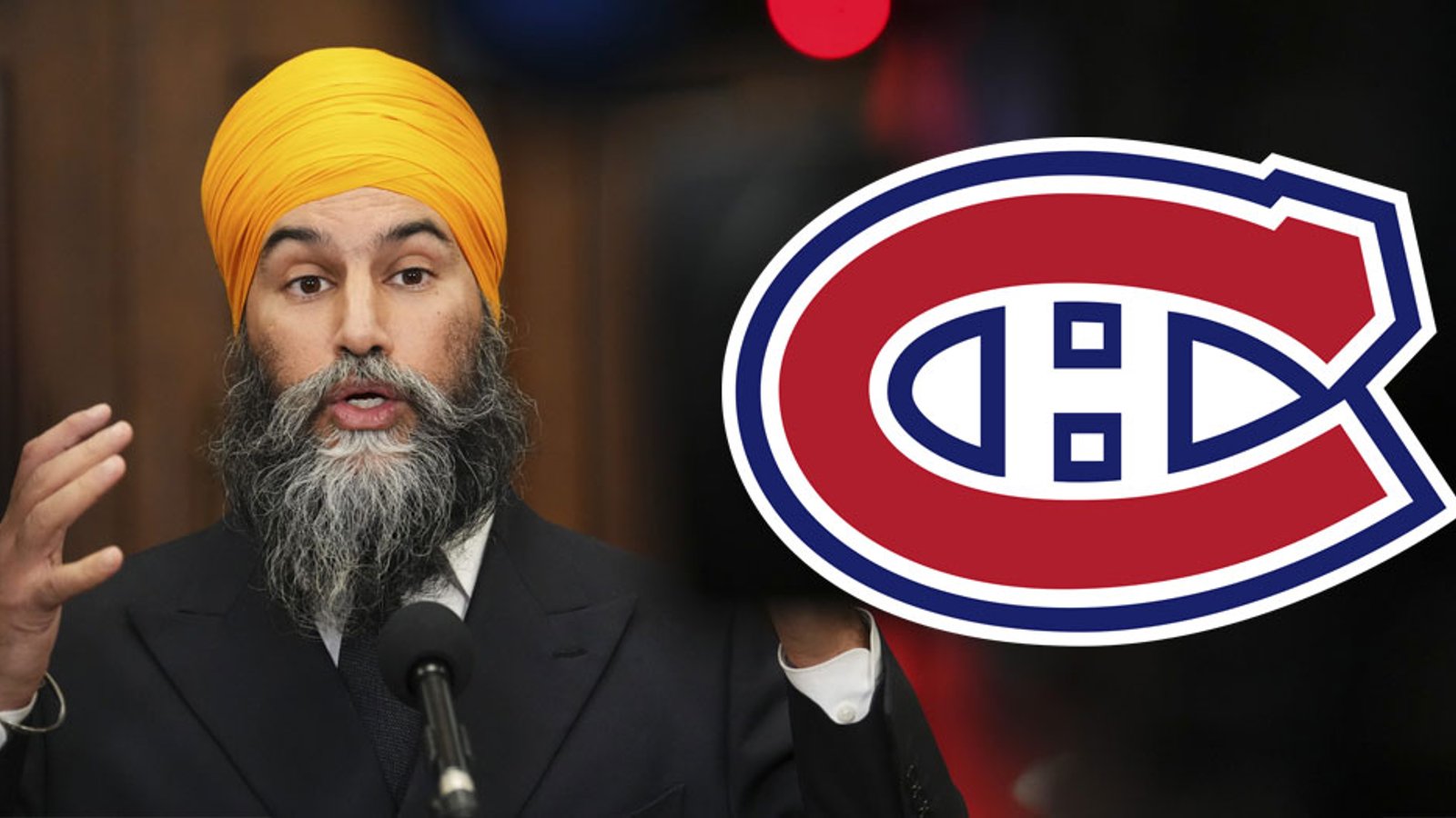NDP leader calls to reschedule tomorrow's election debate because it conflicts with the Habs game