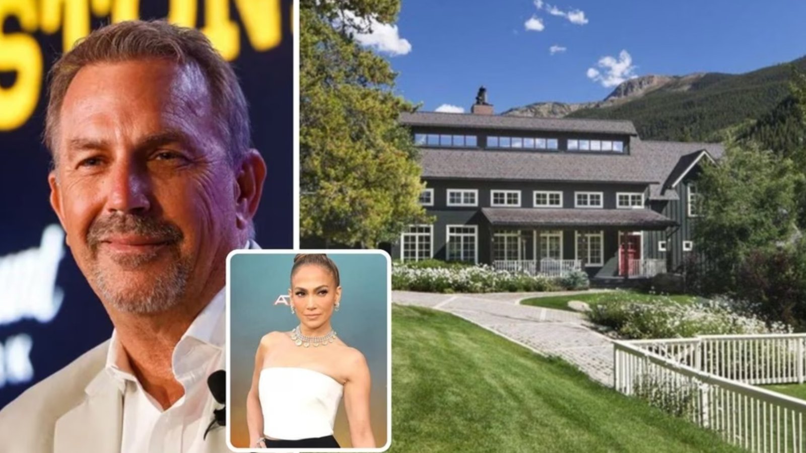 Découvrez le portefeuille immobilier de plus de 200 millions de dollars de Kevin Costner alors qu'il répond aux rumeurs de romance avec Jennifer Lopez