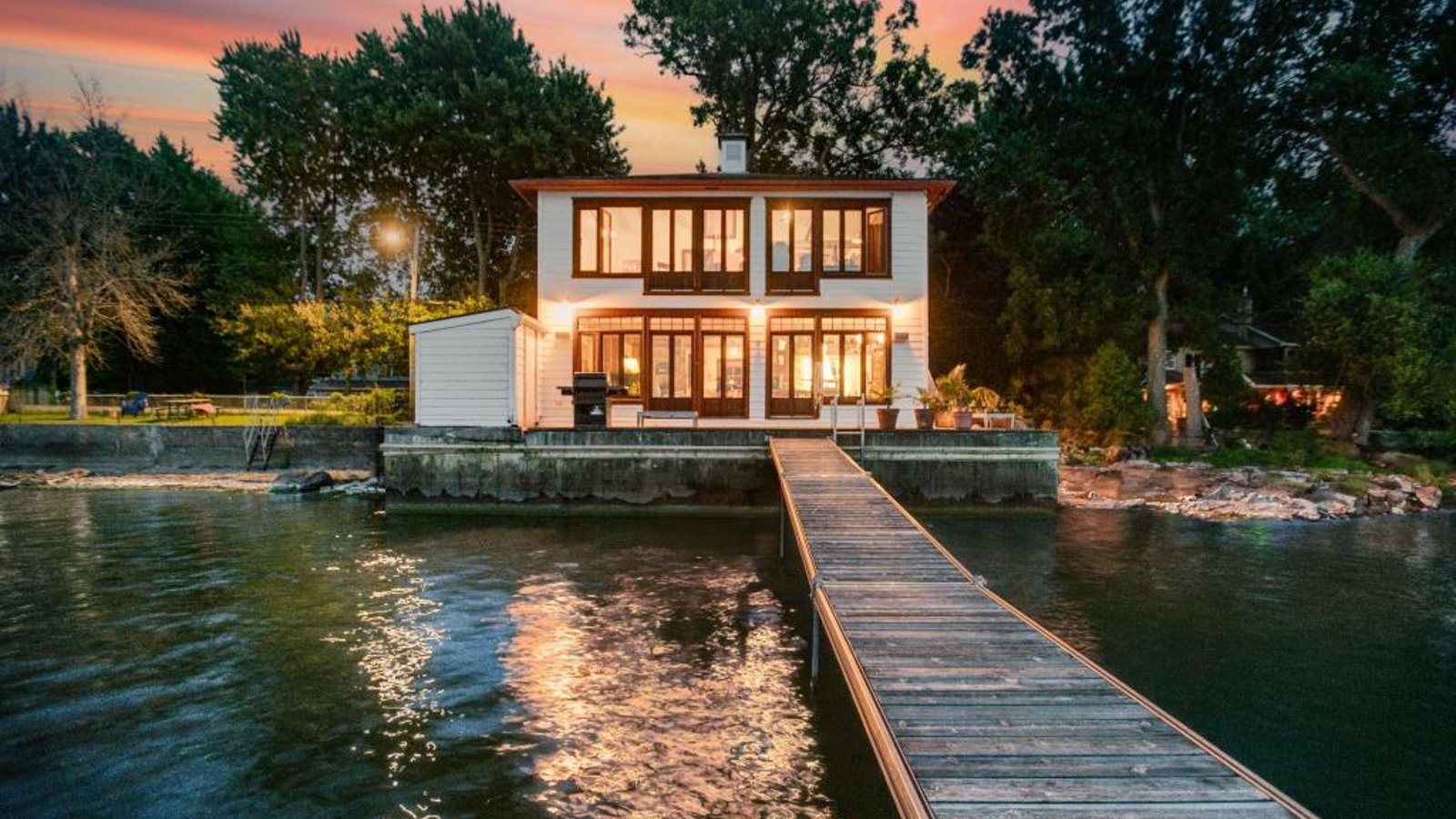 L'accord parfait de l'ambiance bord de mer et d'un intérieur au cachet chaleureux 