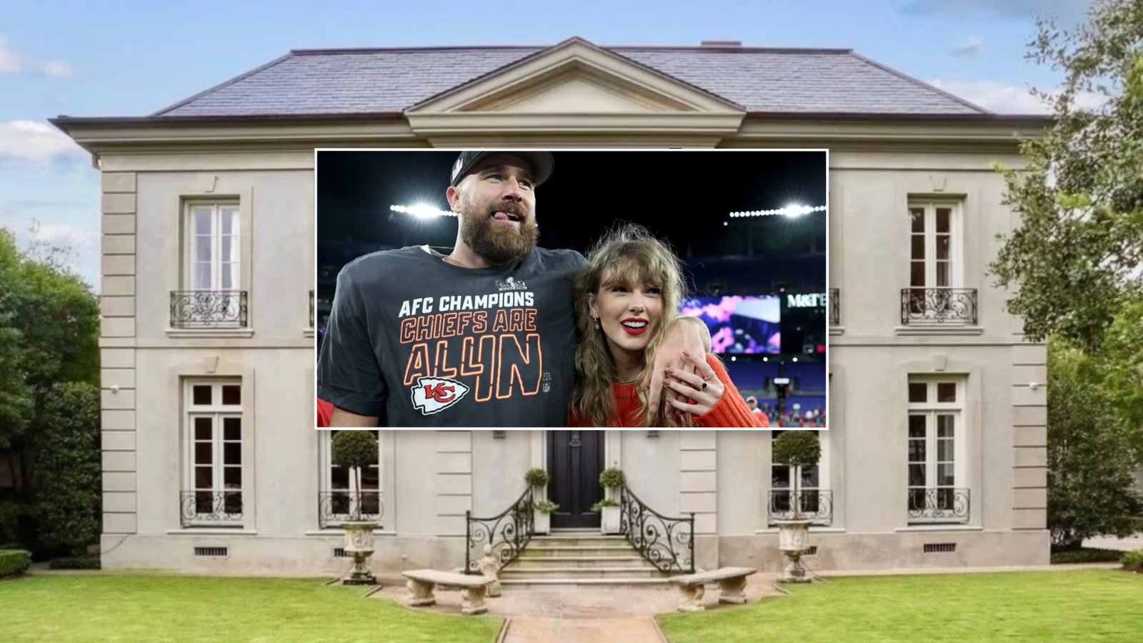 Jetez un coup d’œil au manoir extravagant où Taylor Swift et Travis Kelce ont séjourné pendant le week-end du Super Bowl