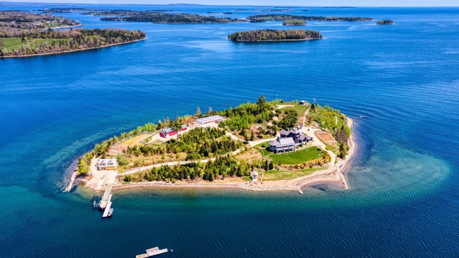 Vous pourriez vivre sur cette île autosuffisante pendant 1 an sans jamais avoir à la quitter