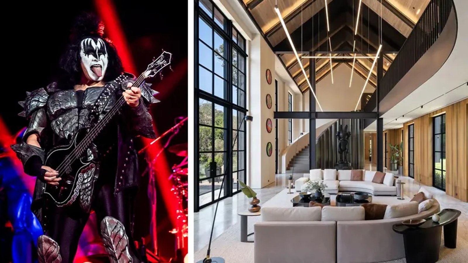 Incroyable transformation de l’ancien manoir de Gene Simmons de Kiss