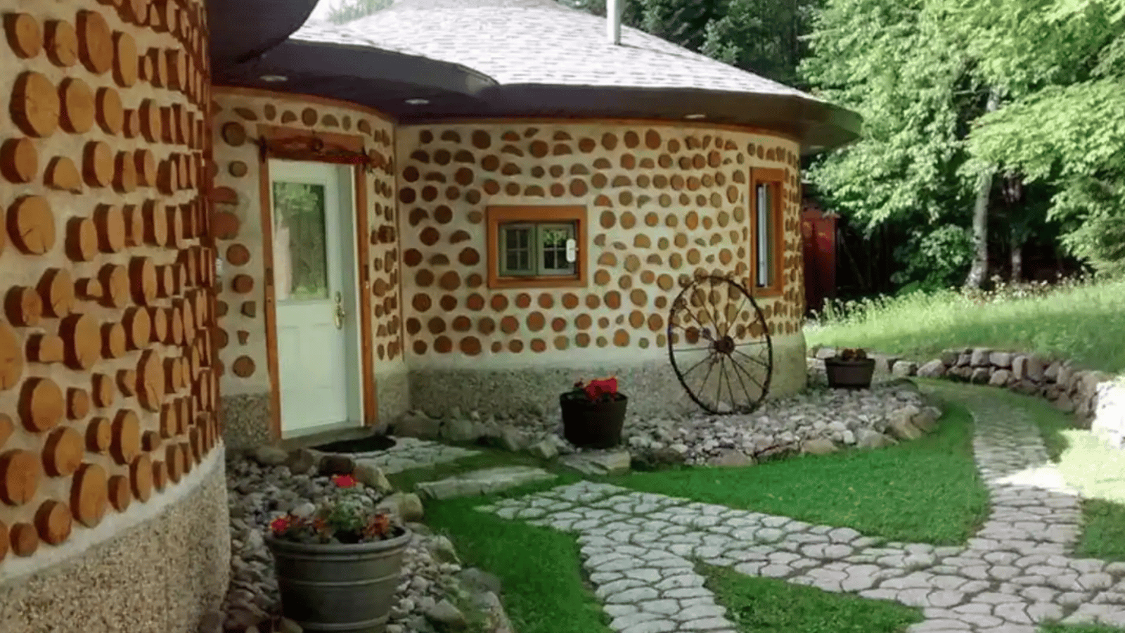 Cette magnifique maison de hobbits n'attend que vous !