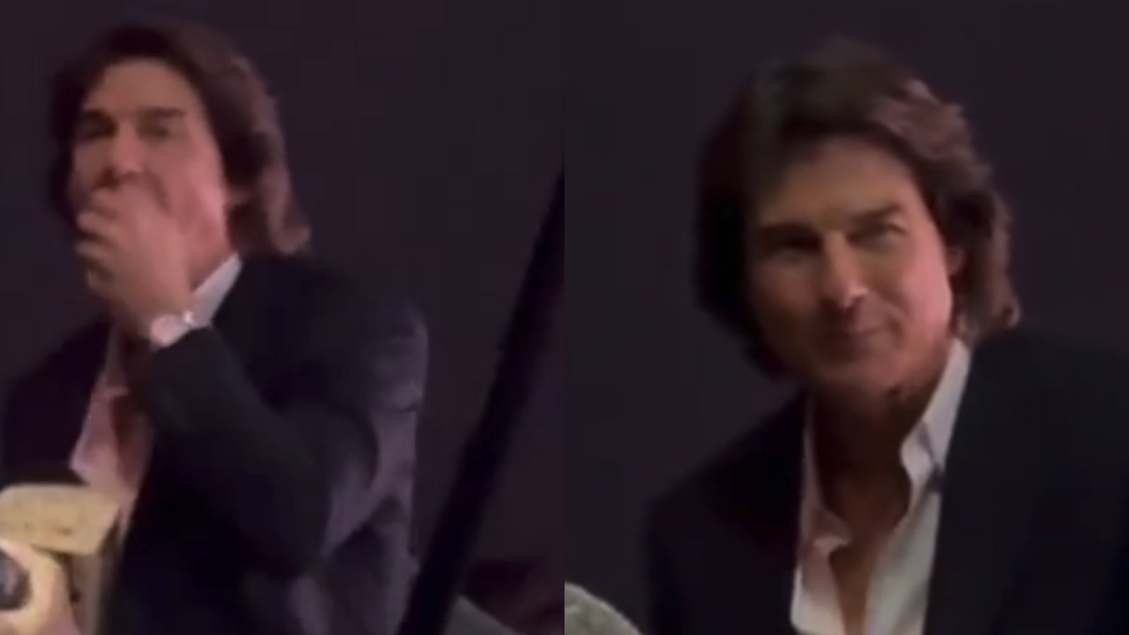 Une curieuse vidéo de Tom Cruise qui mange du popcorn fait fureur sur le web