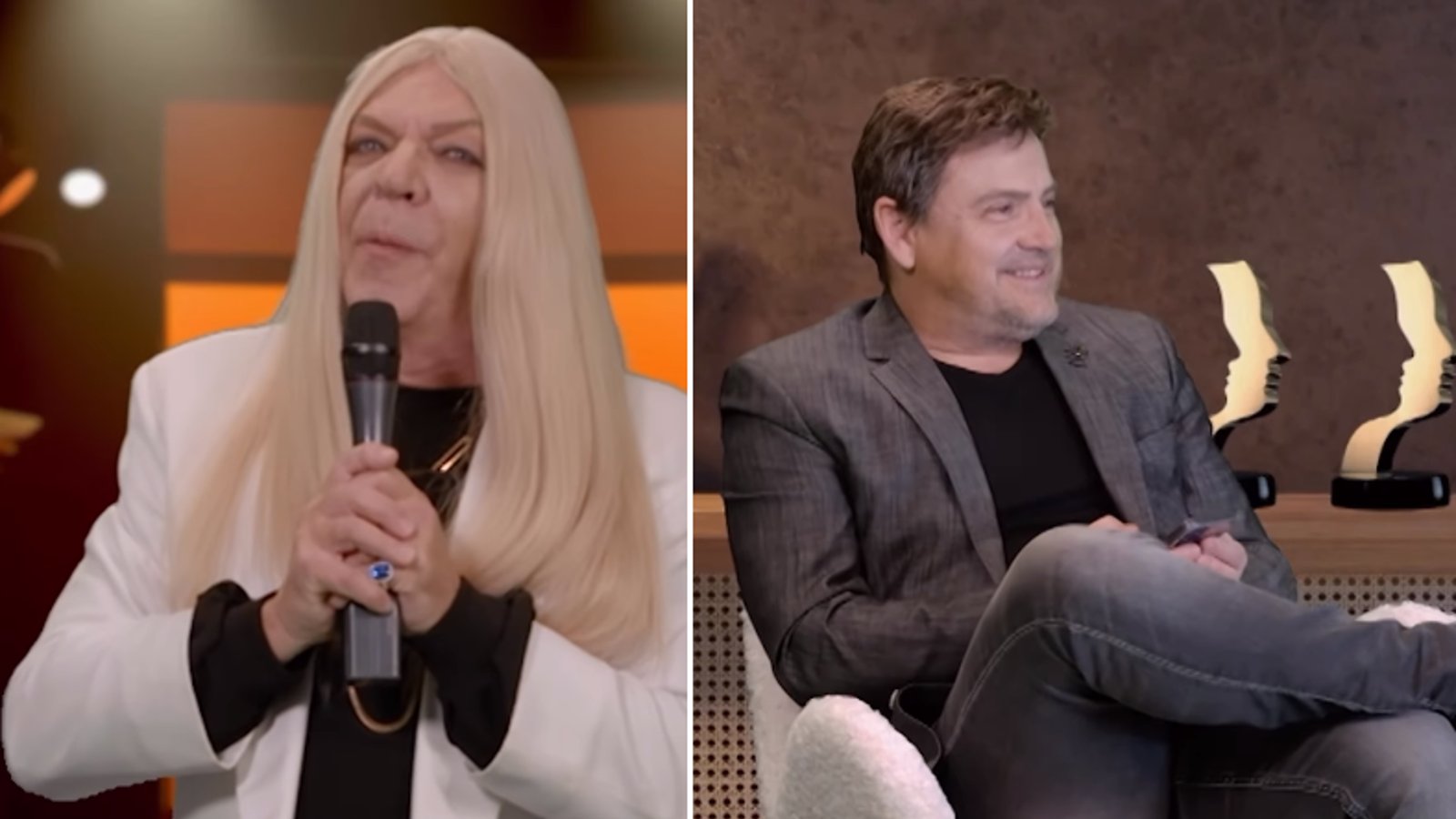 Claude Legault parodie Virginie Fortin dans un sketch hilarant de Marc Labrèche sur Zénith