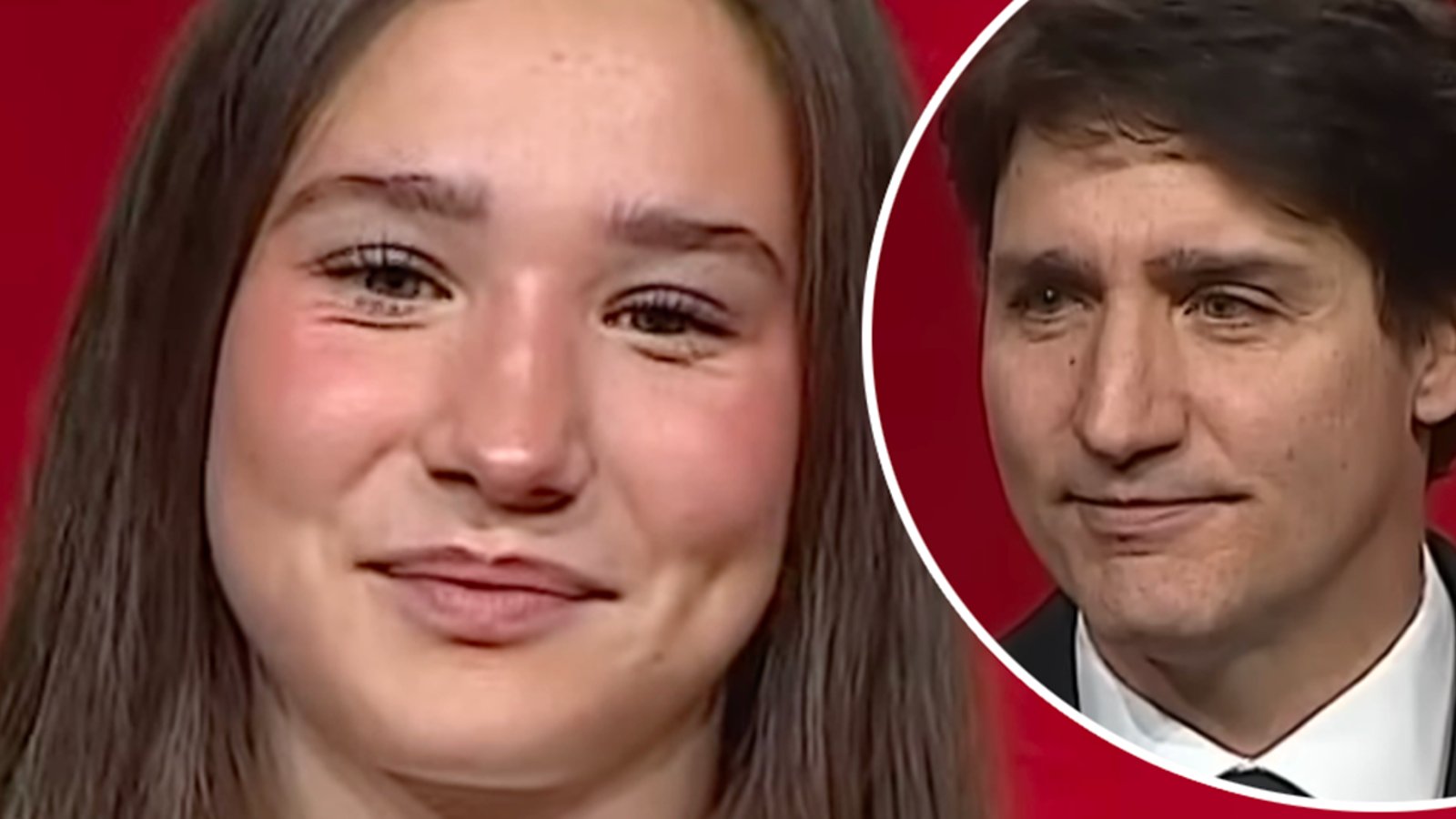 Un commentaire revient souvent après le discours de la fille de Justin Trudeau