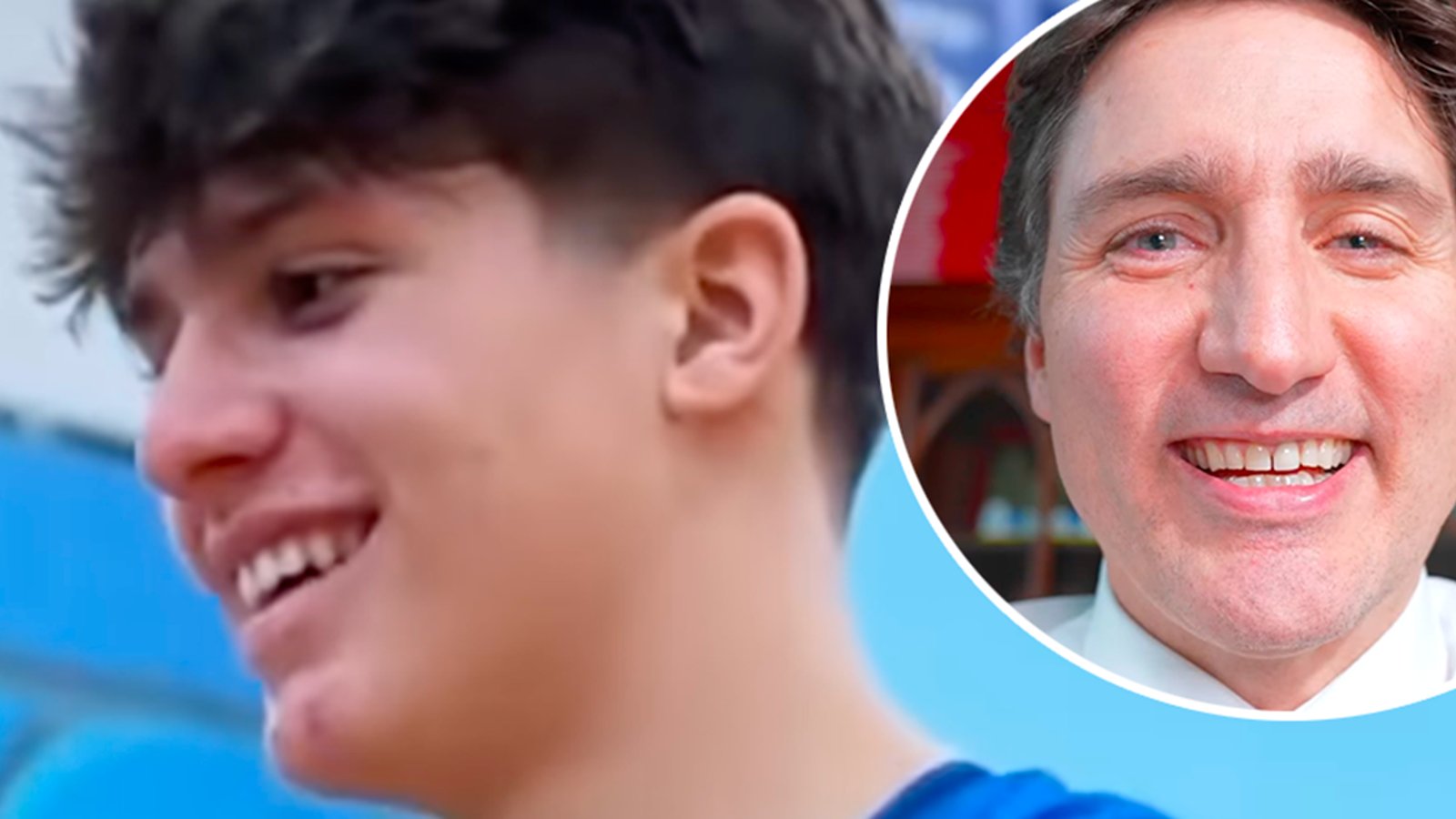 Le fils de Justin Trudeau en met plein la vue avec ses talents de basketteur