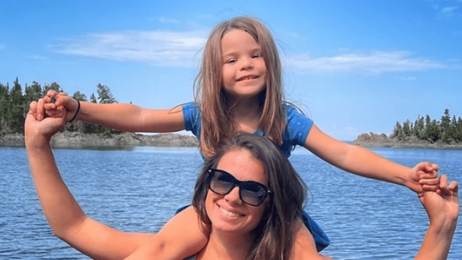 Mirianne Brûlé passe moment magique avec sa fille à son retour au Québec