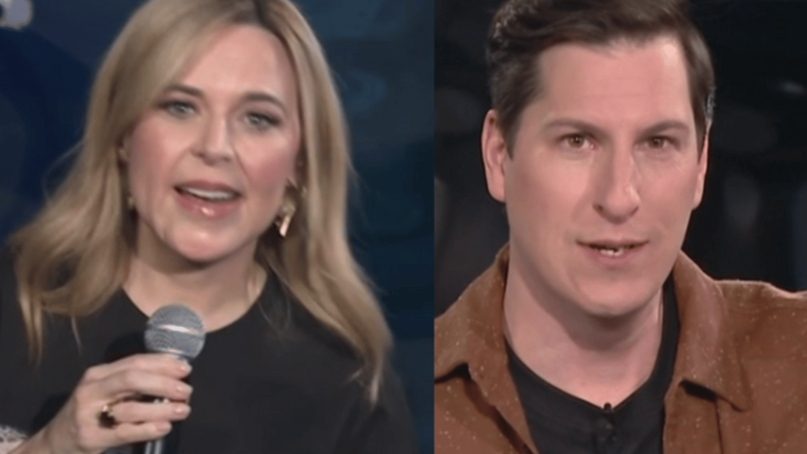 Julie Snyder réagit fortement quand Guillaume Pineault lui fait une blague sur le botox. 