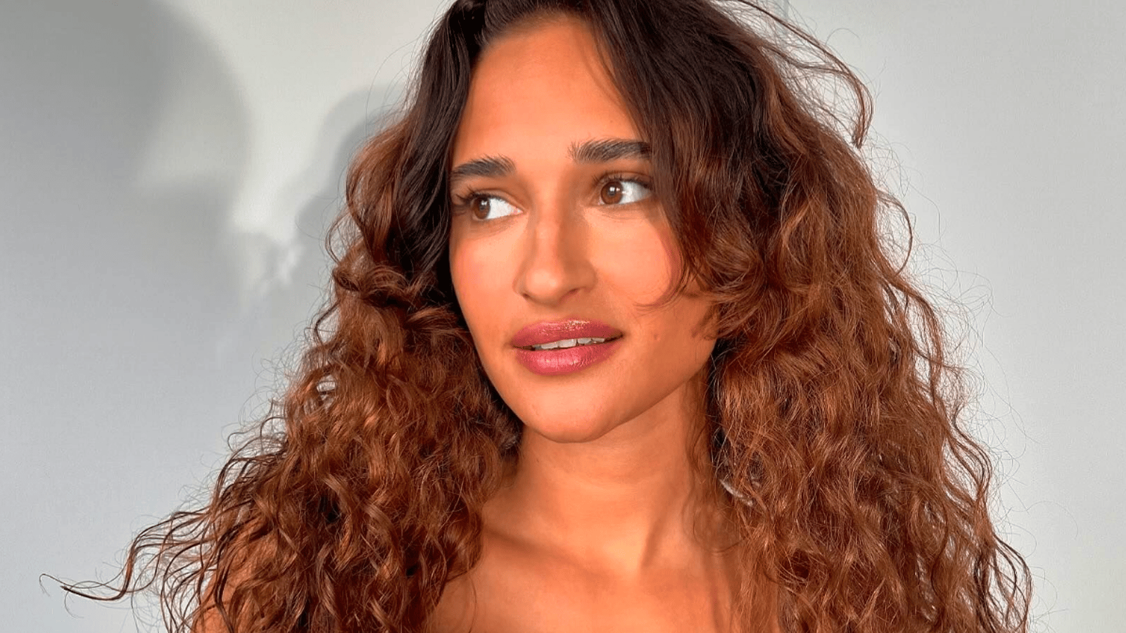 Lili-Ann De Francesco de La Voix et d'Indéfendable prend la pose en lingerie