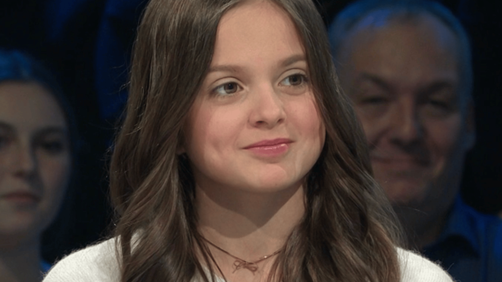 Le public de Tout le monde en parle tombe sous le charme de la jeune Marguerite Laurence du film Mlle Bottine