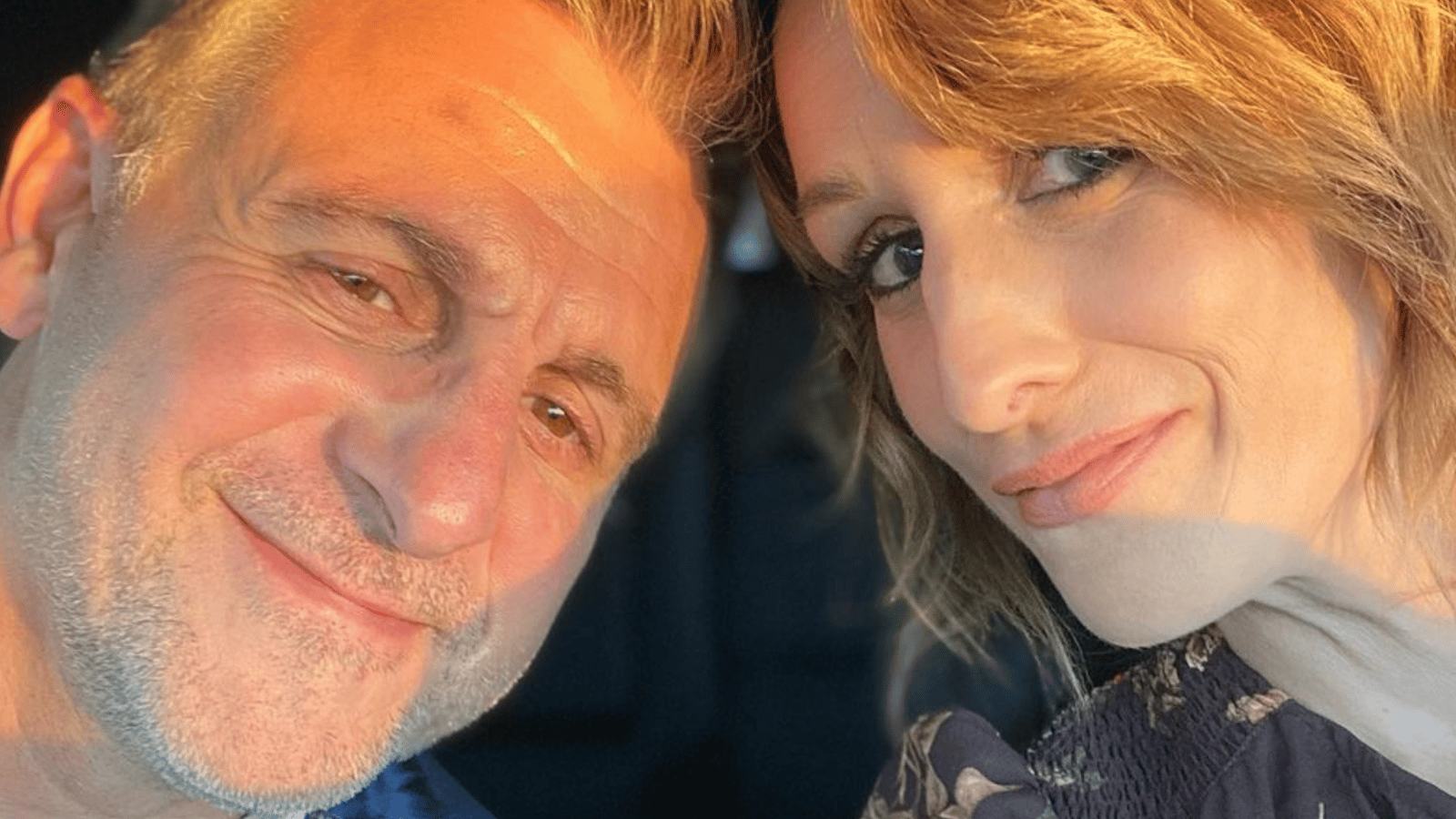 Patrick Huard et Anik Jean plus amoureux que jamais sur une photo de Noël