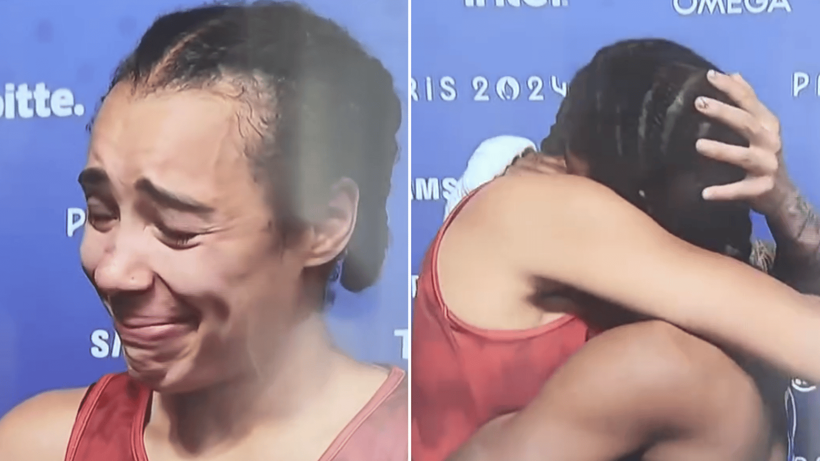 Une Canadienne fond en larmes après sa défaite et on assiste au moment le plus touchant des JO 2024
